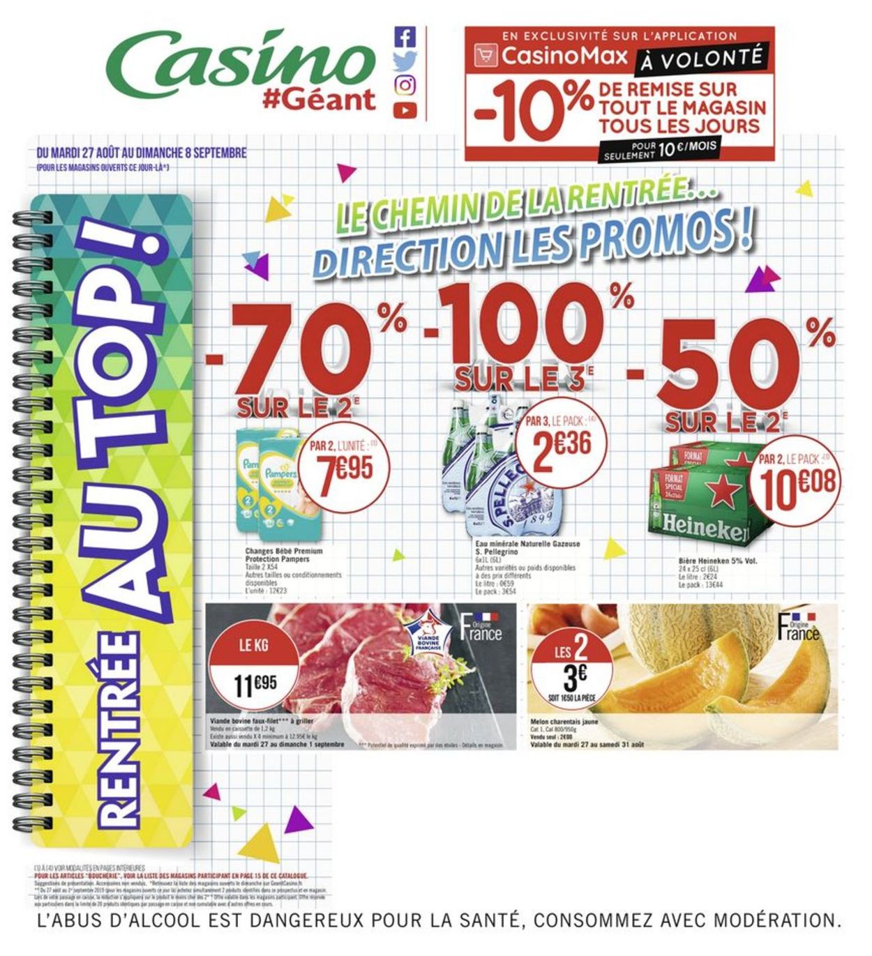 Géant Casino Catalogue - 27.08-08.09.2019
