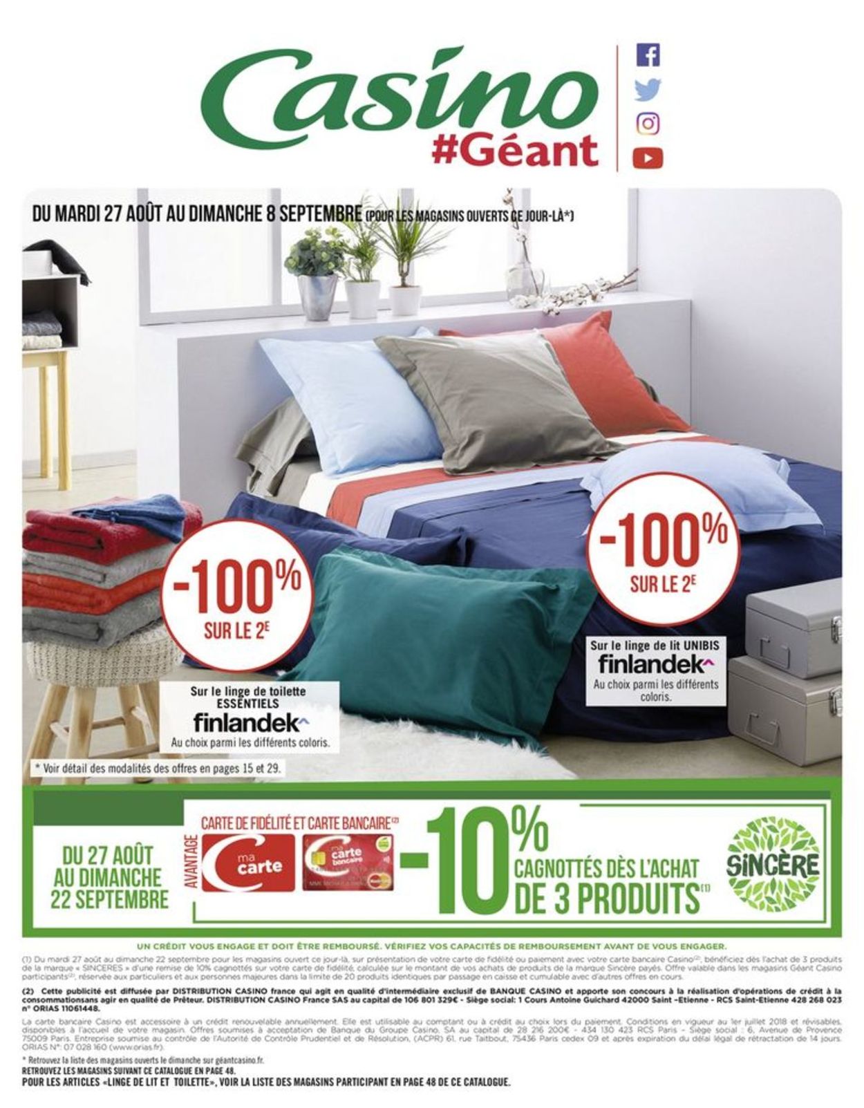 Géant Casino Catalogue - 27.08-22.09.2019 (Page 52)