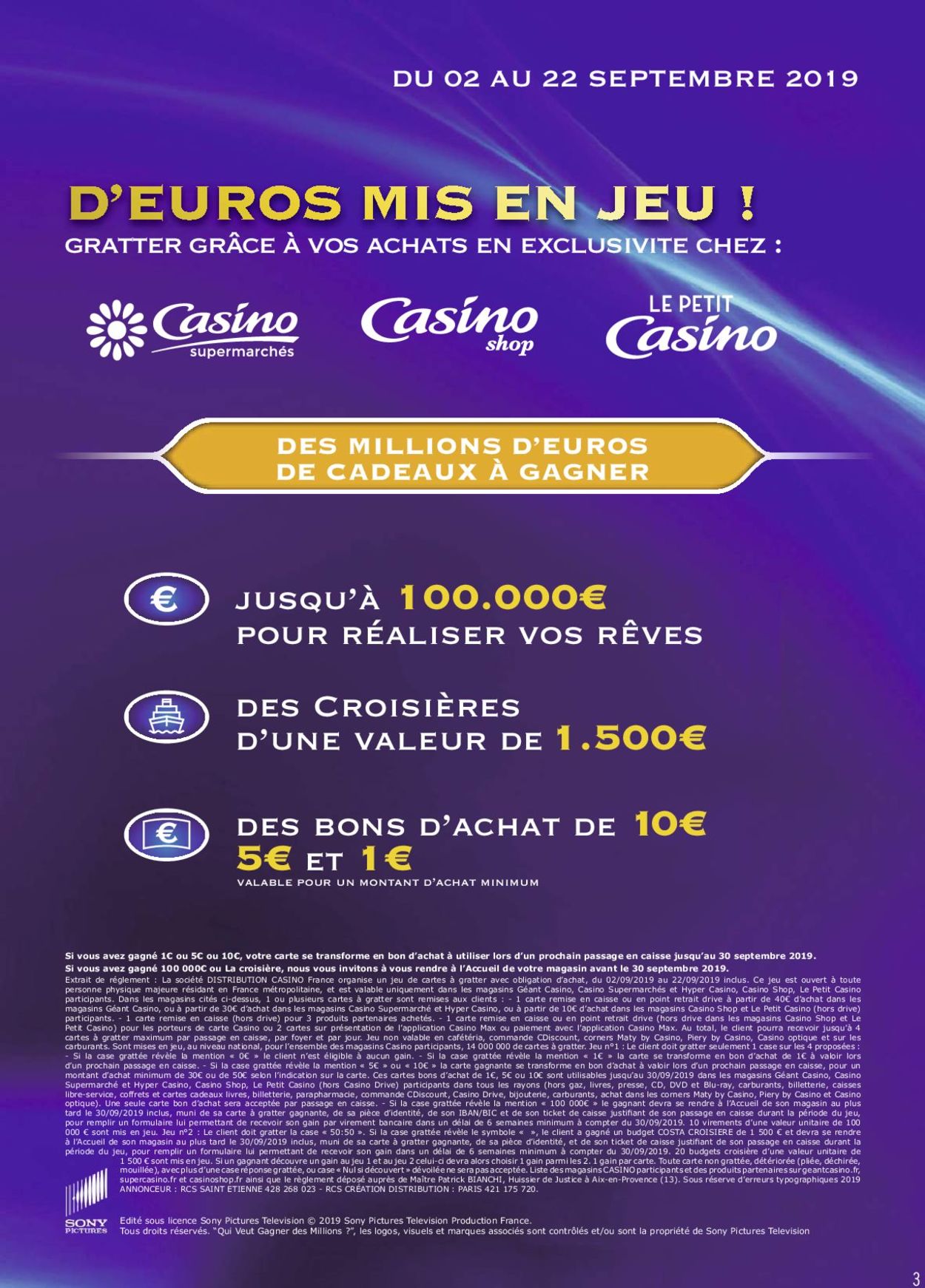 Géant Casino Catalogue - 03.09-15.09.2019 (Page 3)