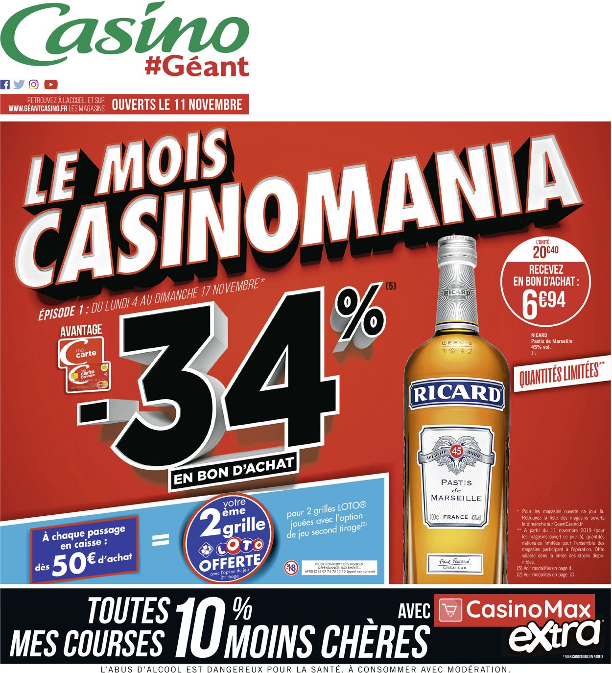 Géant Casino Catalogue - 04.11-11.11.2019
