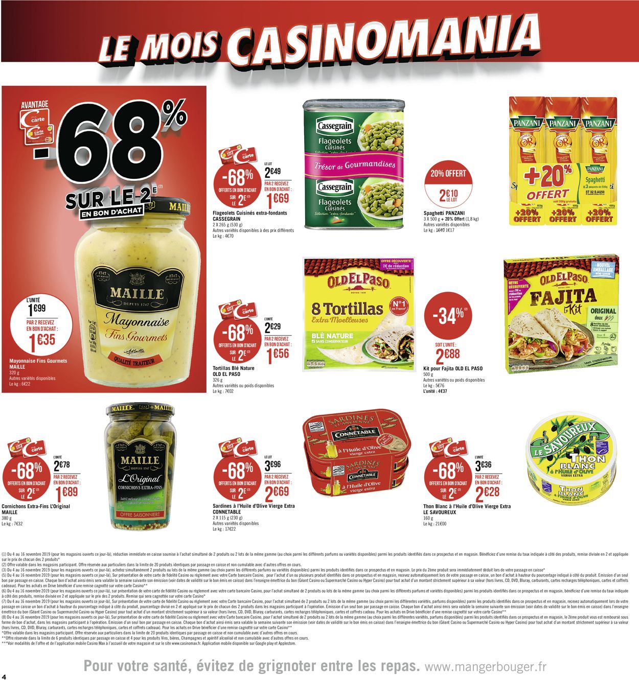 Géant Casino Catalogue - 04.11-11.11.2019 (Page 4)