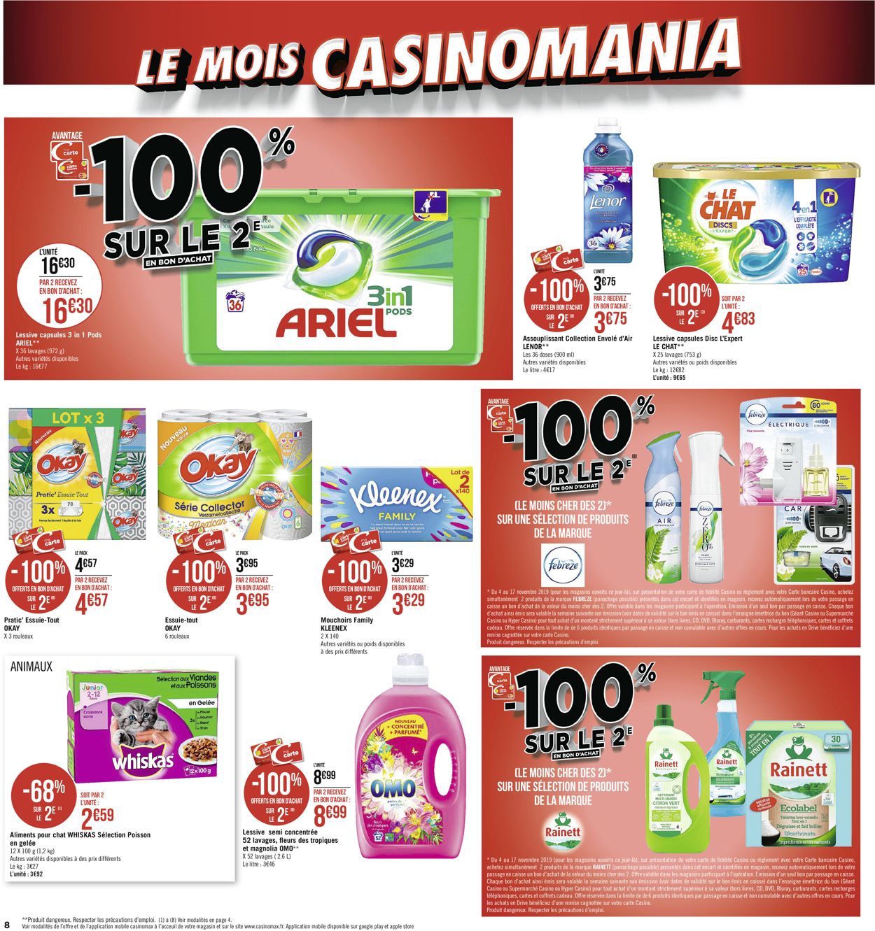 Géant Casino Catalogue - 04.11-11.11.2019 (Page 8)