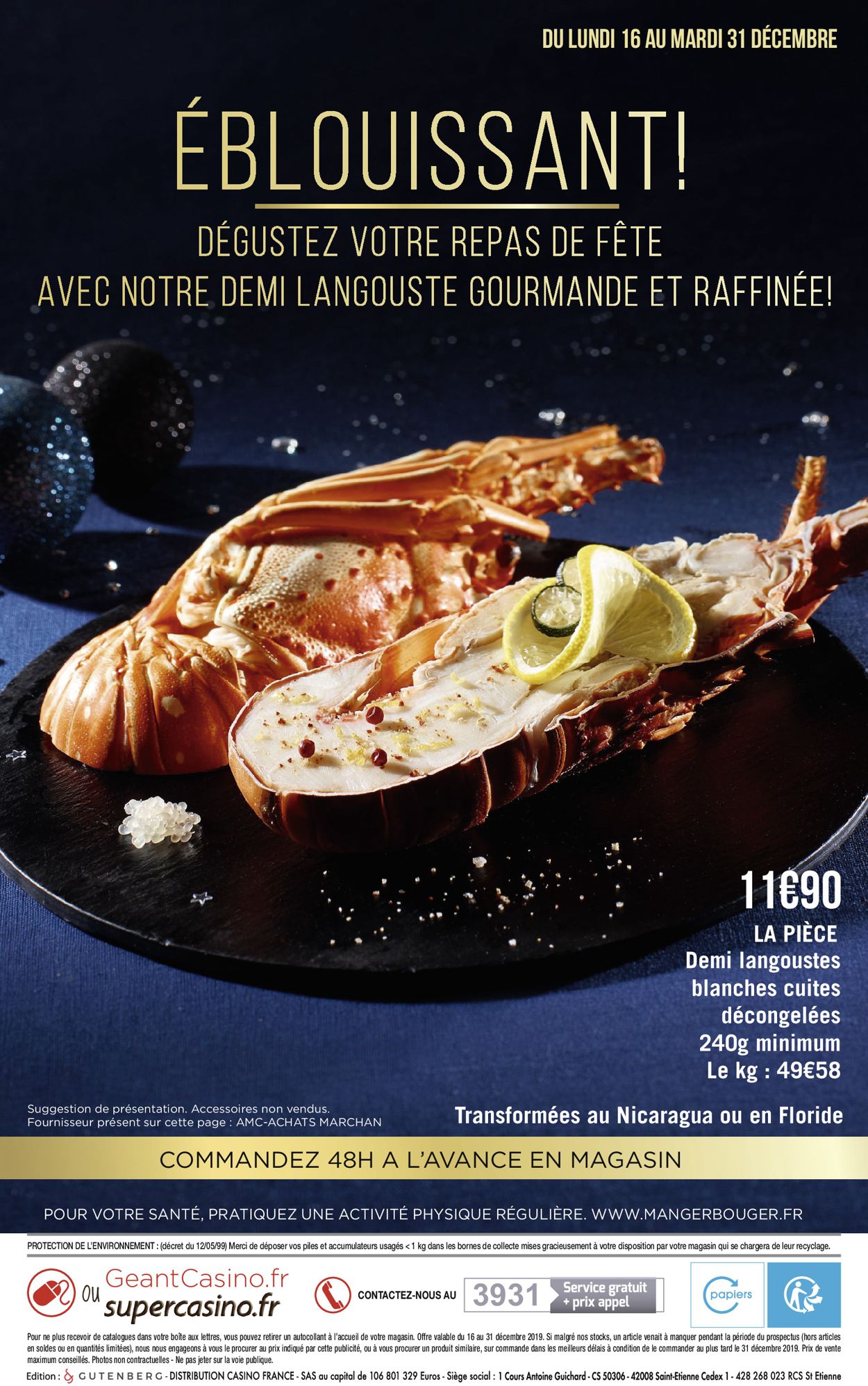 Géant Casino catalogue de Noël 2019 Catalogue - 16.12-31.12.2019 (Page 24)