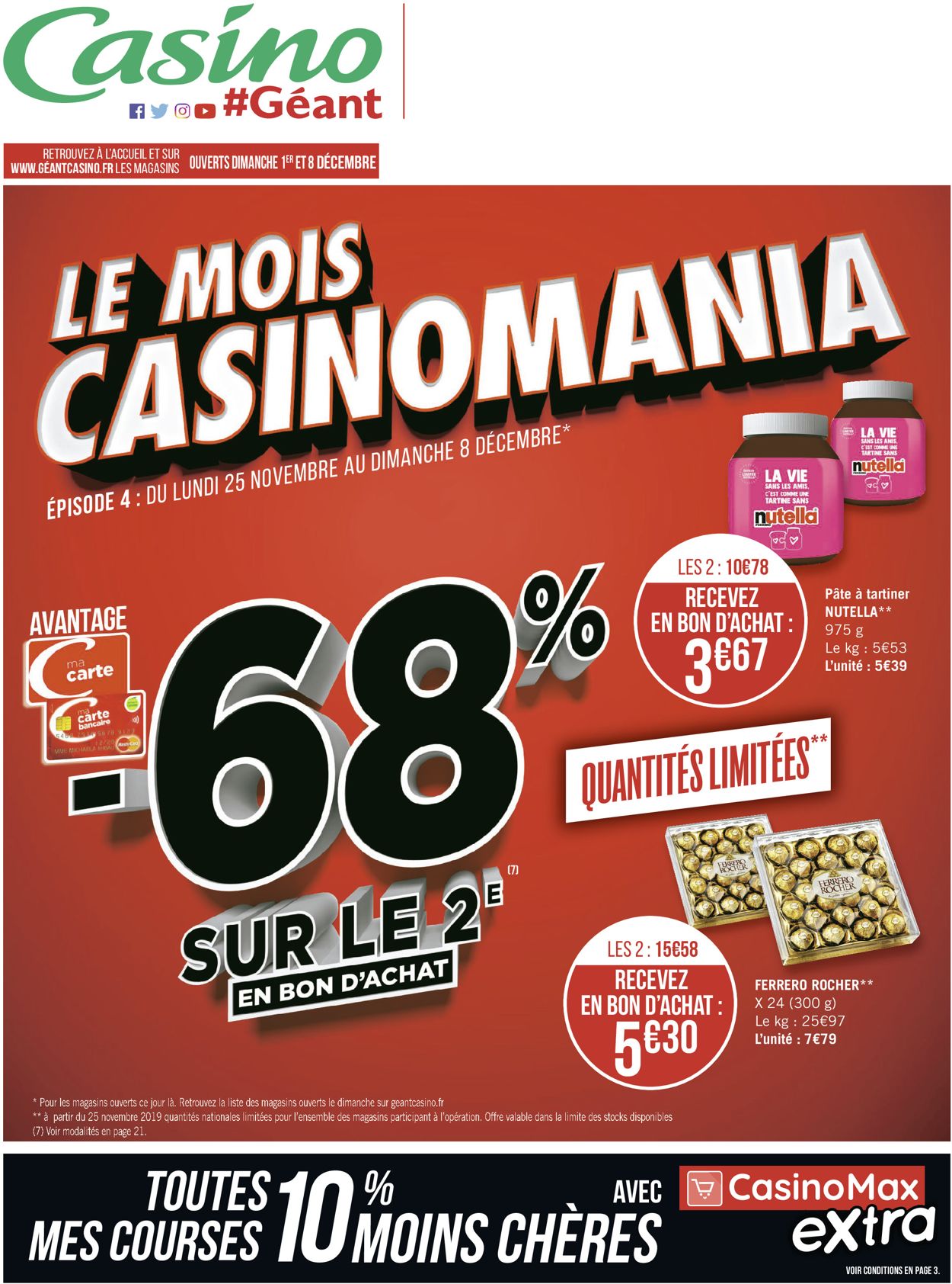 Géant Casino Catalogue - 25.11-08.12.2019