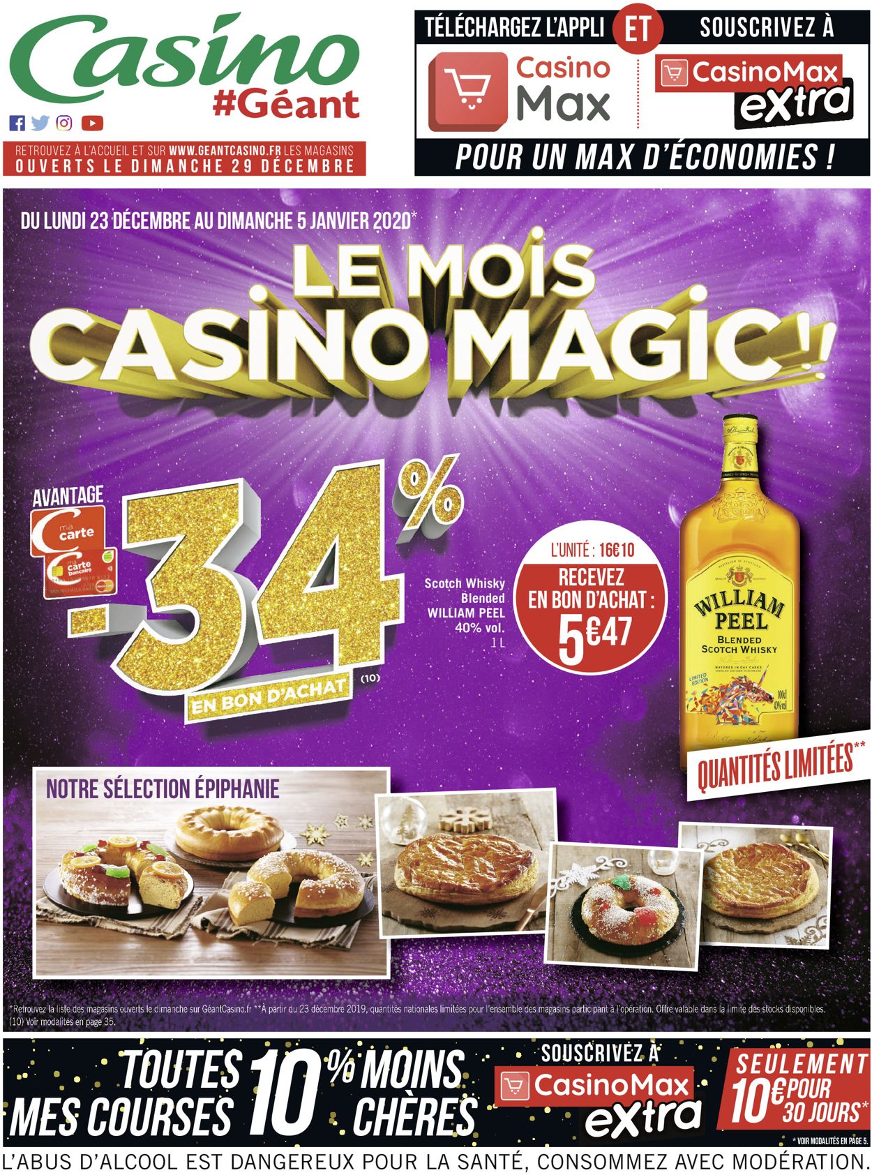 Géant Casino - Catalogue du Nouvel An Catalogue - 23.12-05.01.2020