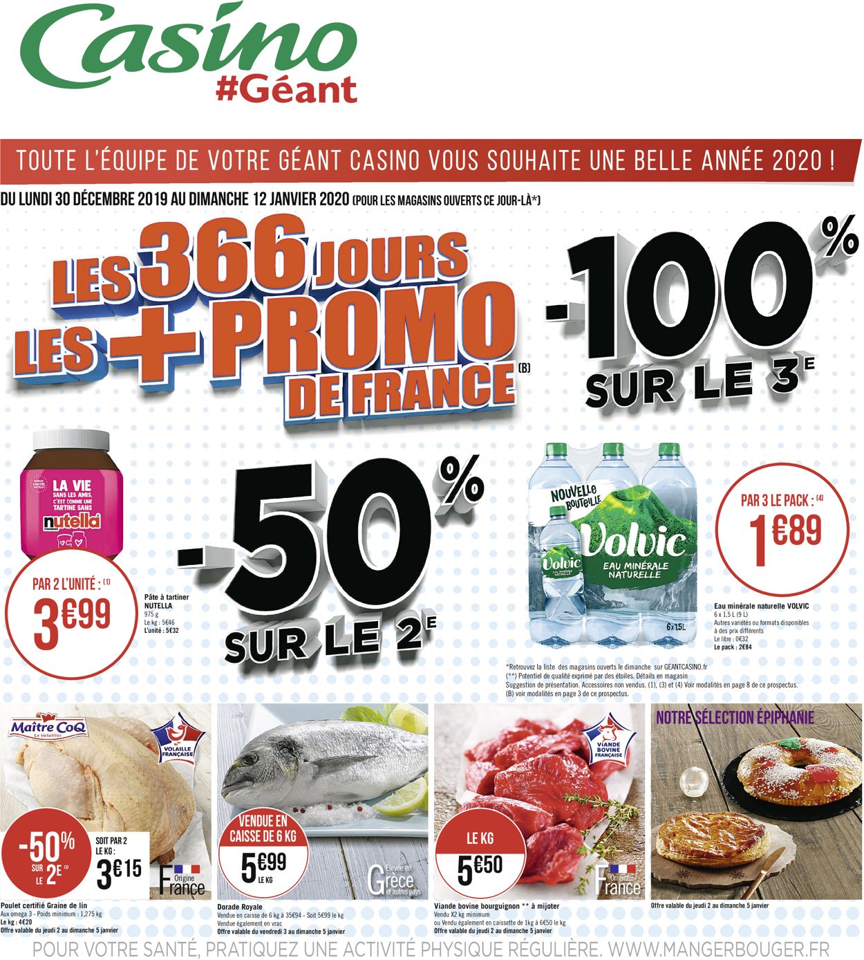 Géant Casino Catalogue - 30.12-12.01.2020