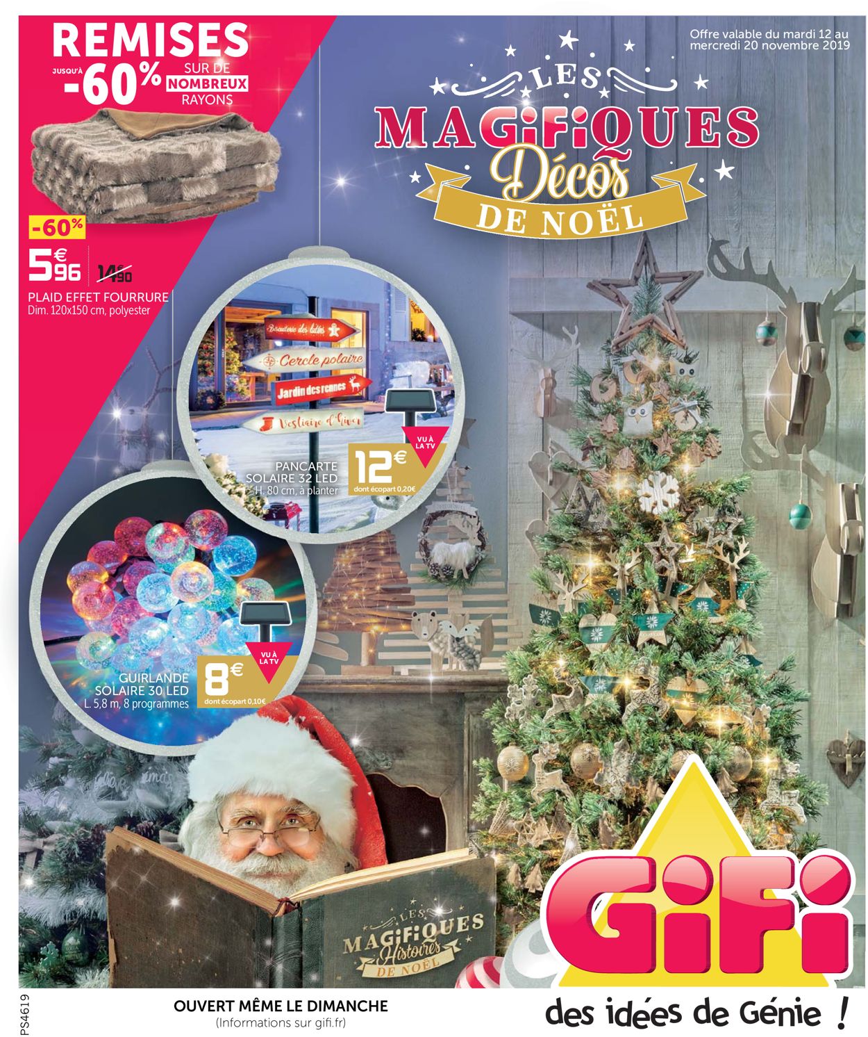 GiFi catalogue de Noël 2019 Catalogue - 12.11-20.11.2019