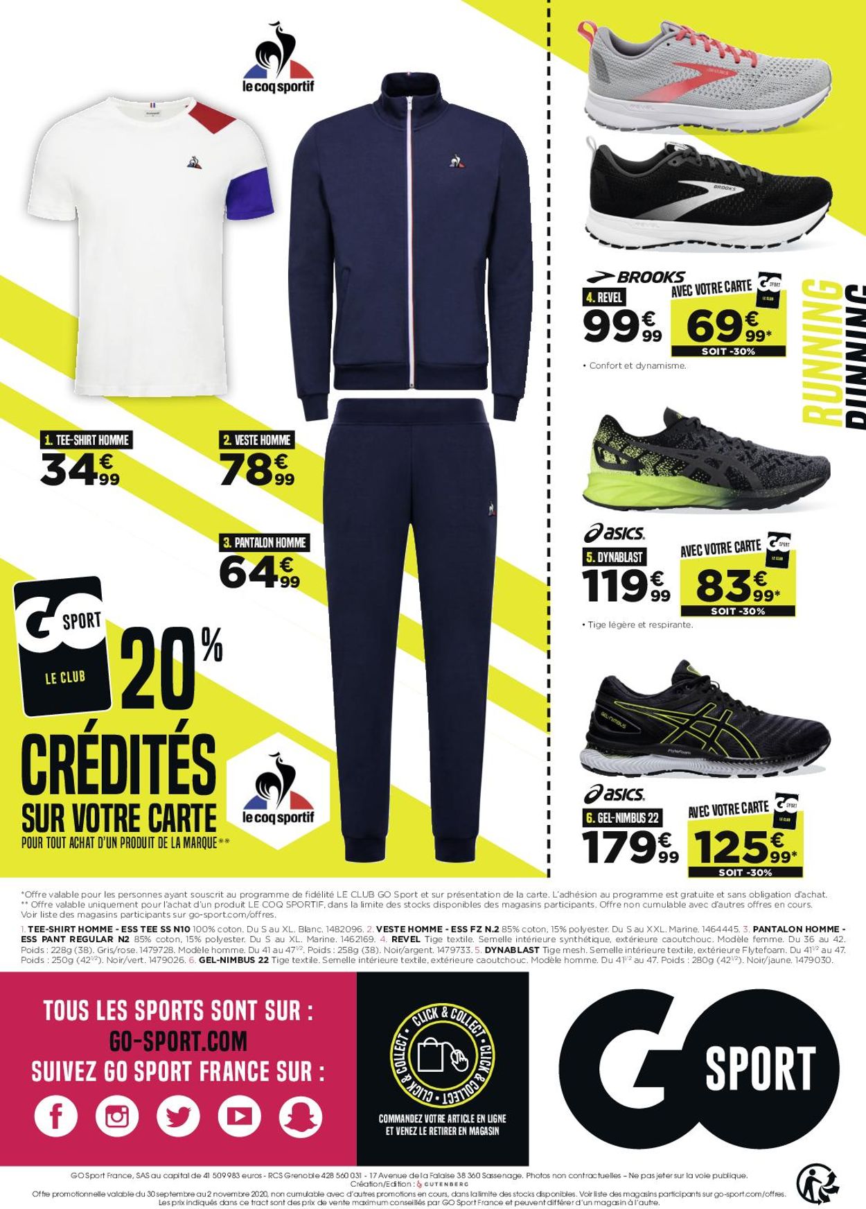 Go Sport Catalogue - 30.09-02.11.2020 (Page 4)