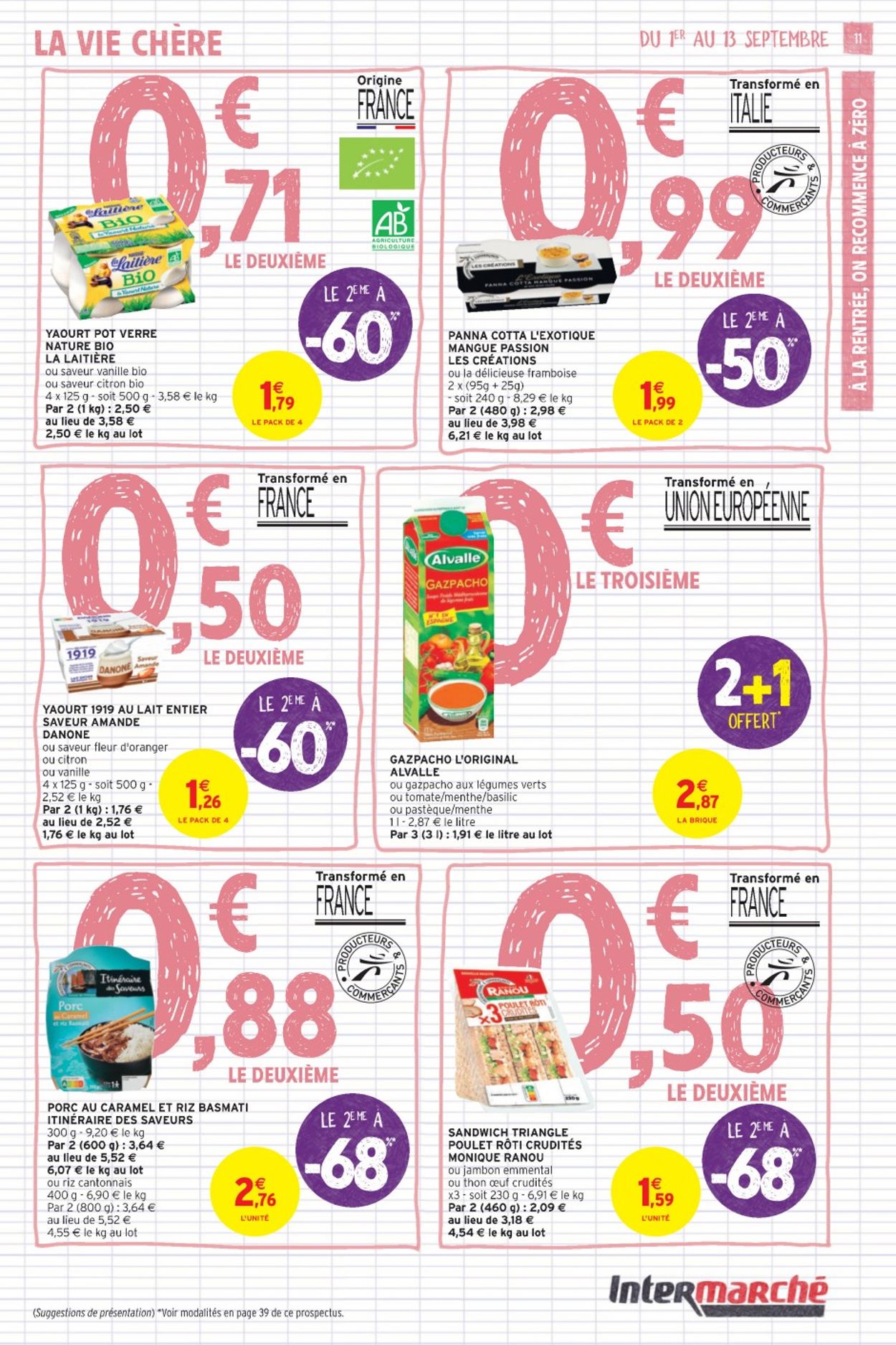Intermarché Catalogue - 01.09-13.09.2020 (Page 11)