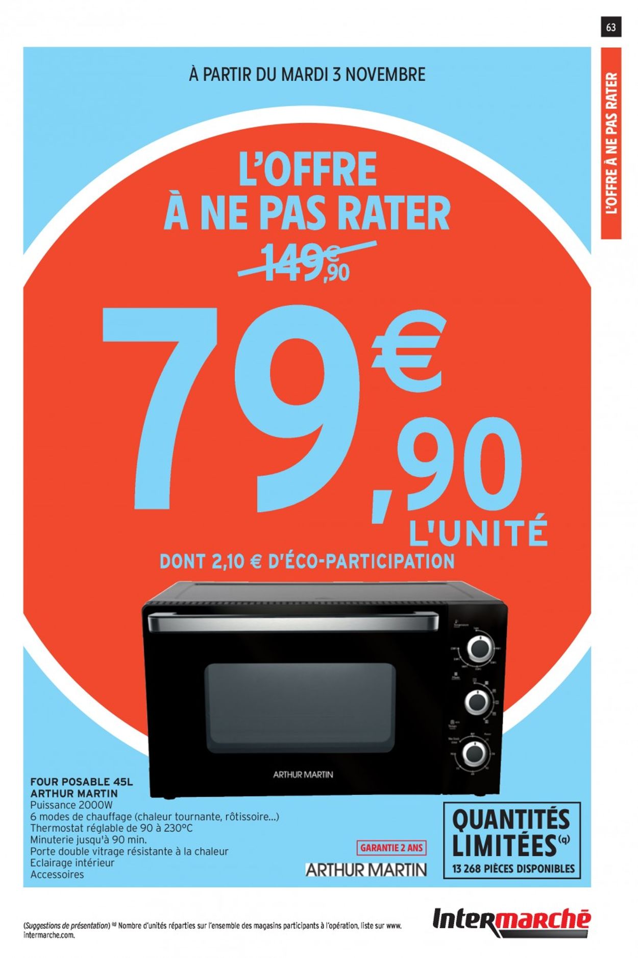 Intermarché Black Friday 2020 Catalogue - 03.11-08.11.2020 (Page 63)