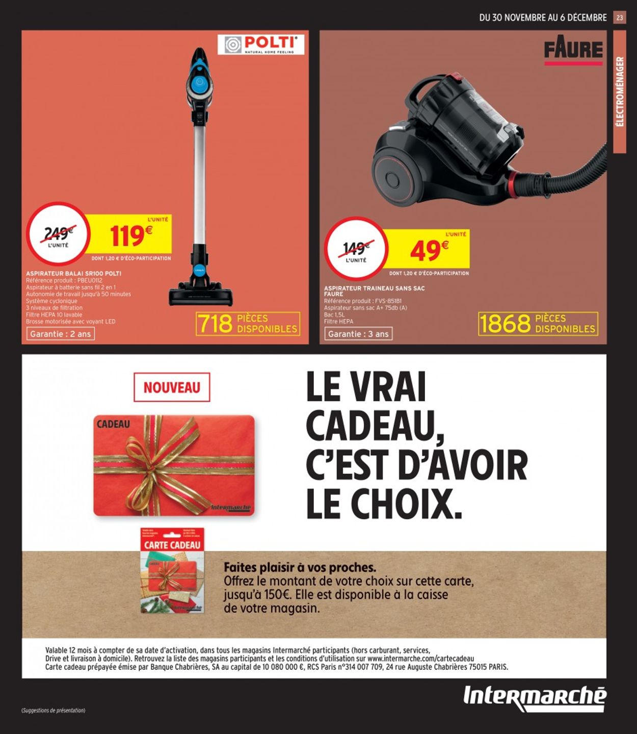 Intermarché Black Friday 2020 Catalogue - 30.11-06.12.2020 (Page 21)