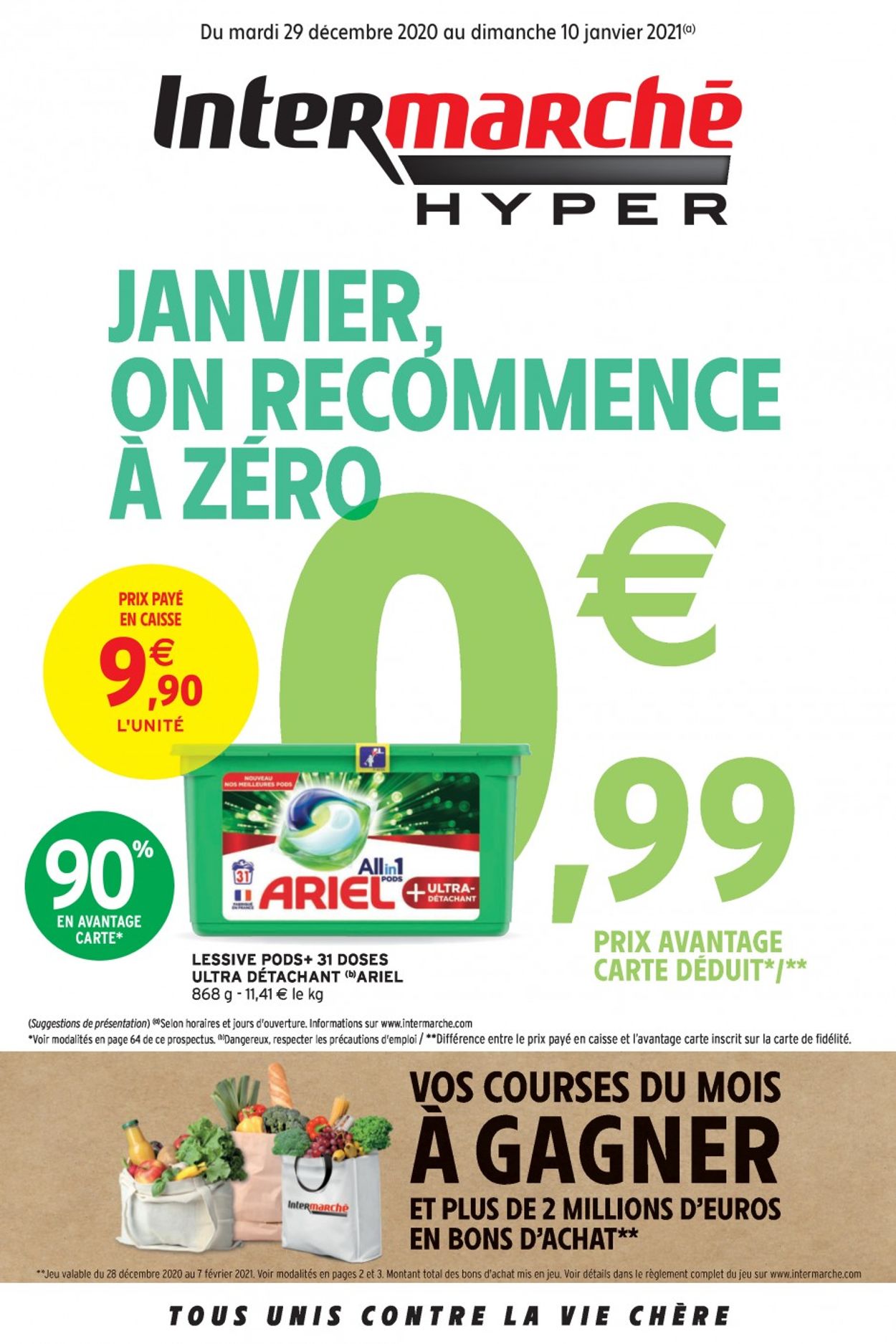 Intermarché JANVIER, on Recommence À ZÉRO Catalogue - 29.12-10.01.2021