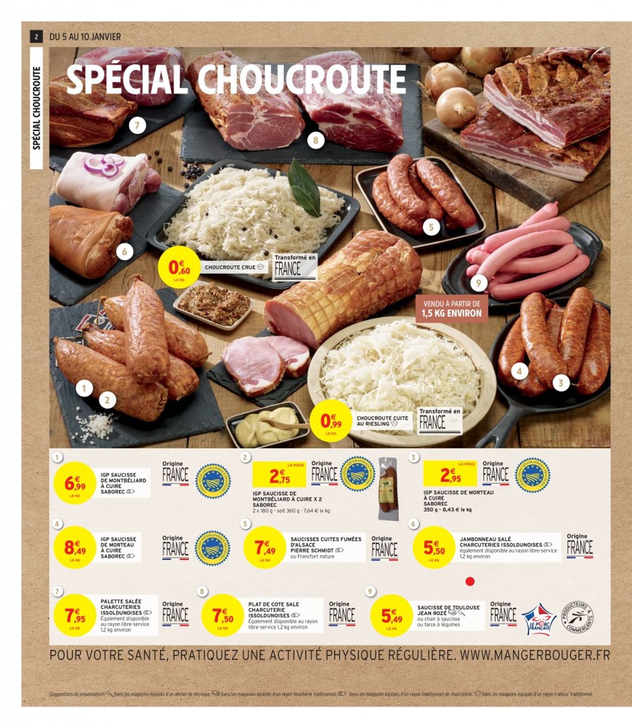 Intermarché Special Choucroute 2021 Catalogue - 05.01-10.01.2021 (Page 2)