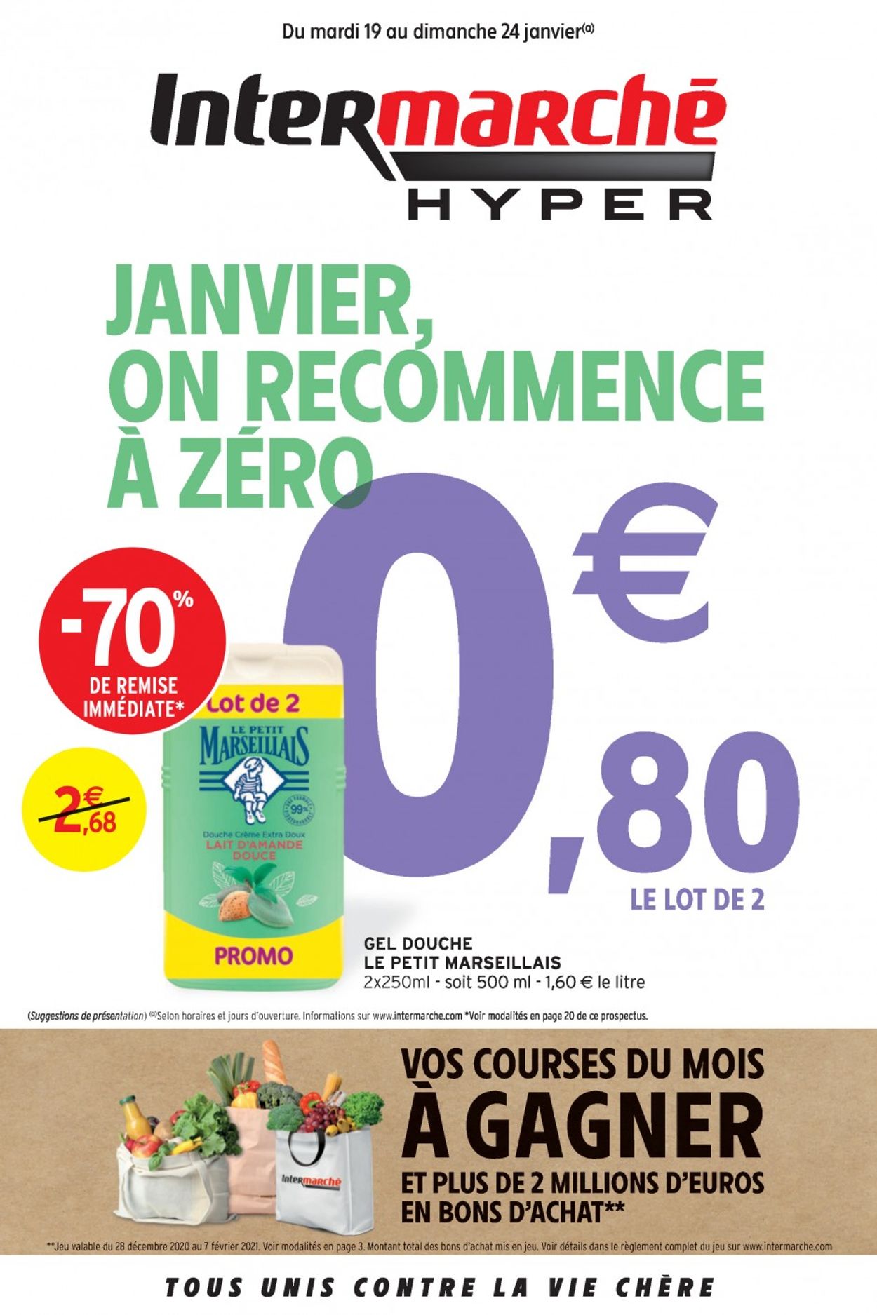 Intermarché JANVIER, on Recommence À ZÉRO 2021 Catalogue - 19.01-24.01.2021