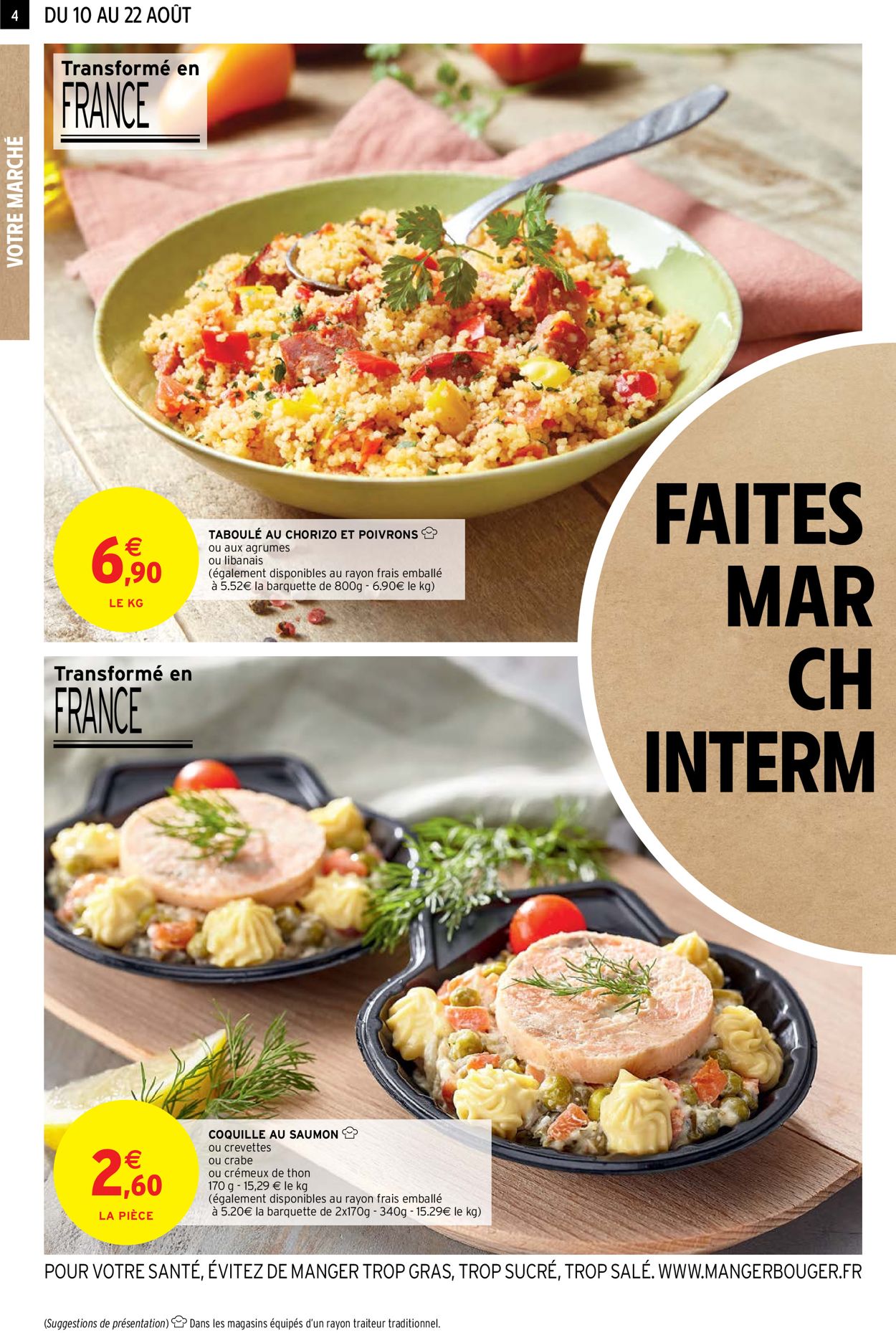 Intermarché Catalogue - 10.08-22.08.2021 (Page 4)