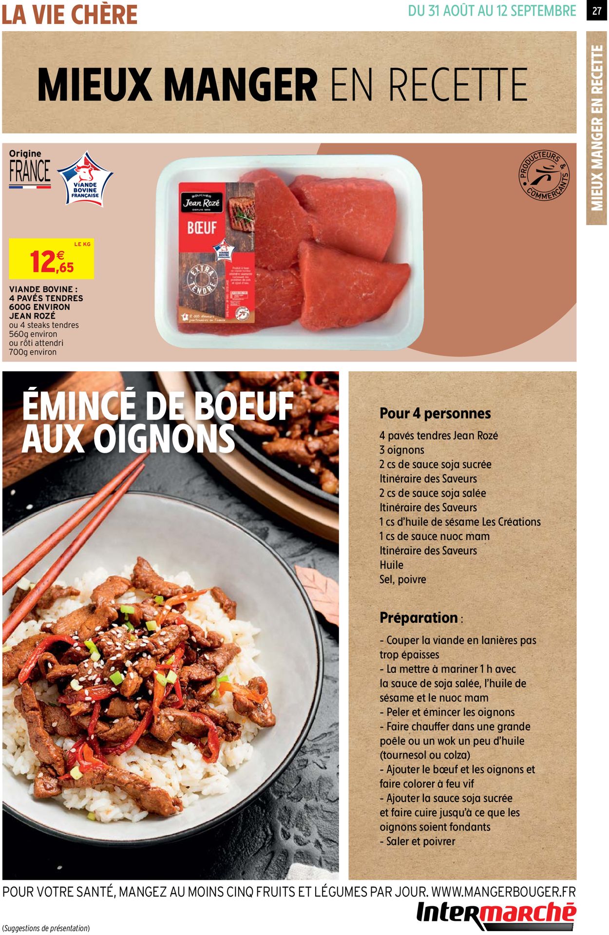 Intermarché Catalogue - 31.08-12.09.2021 (Page 27)