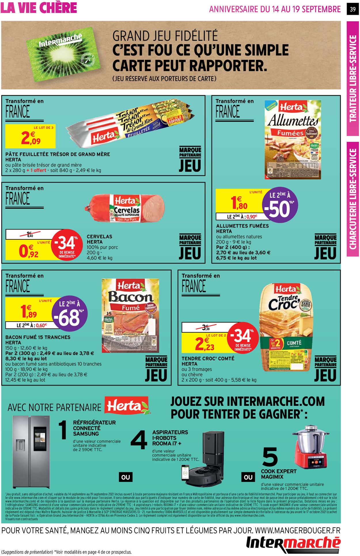 Intermarché Catalogue - 14.09-19.09.2021 (Page 39)