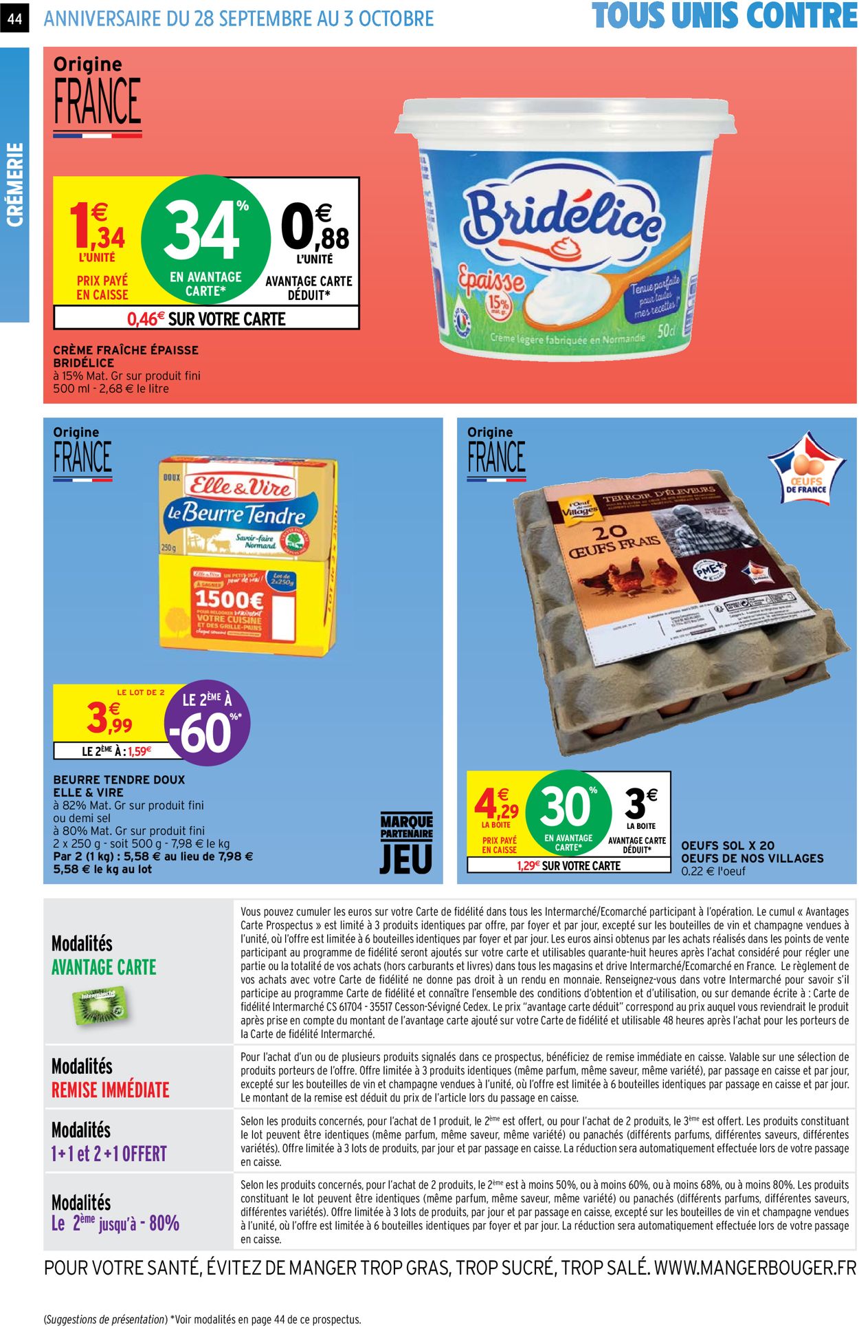 Intermarché Catalogue - 28.09-03.10.2021 (Page 44)