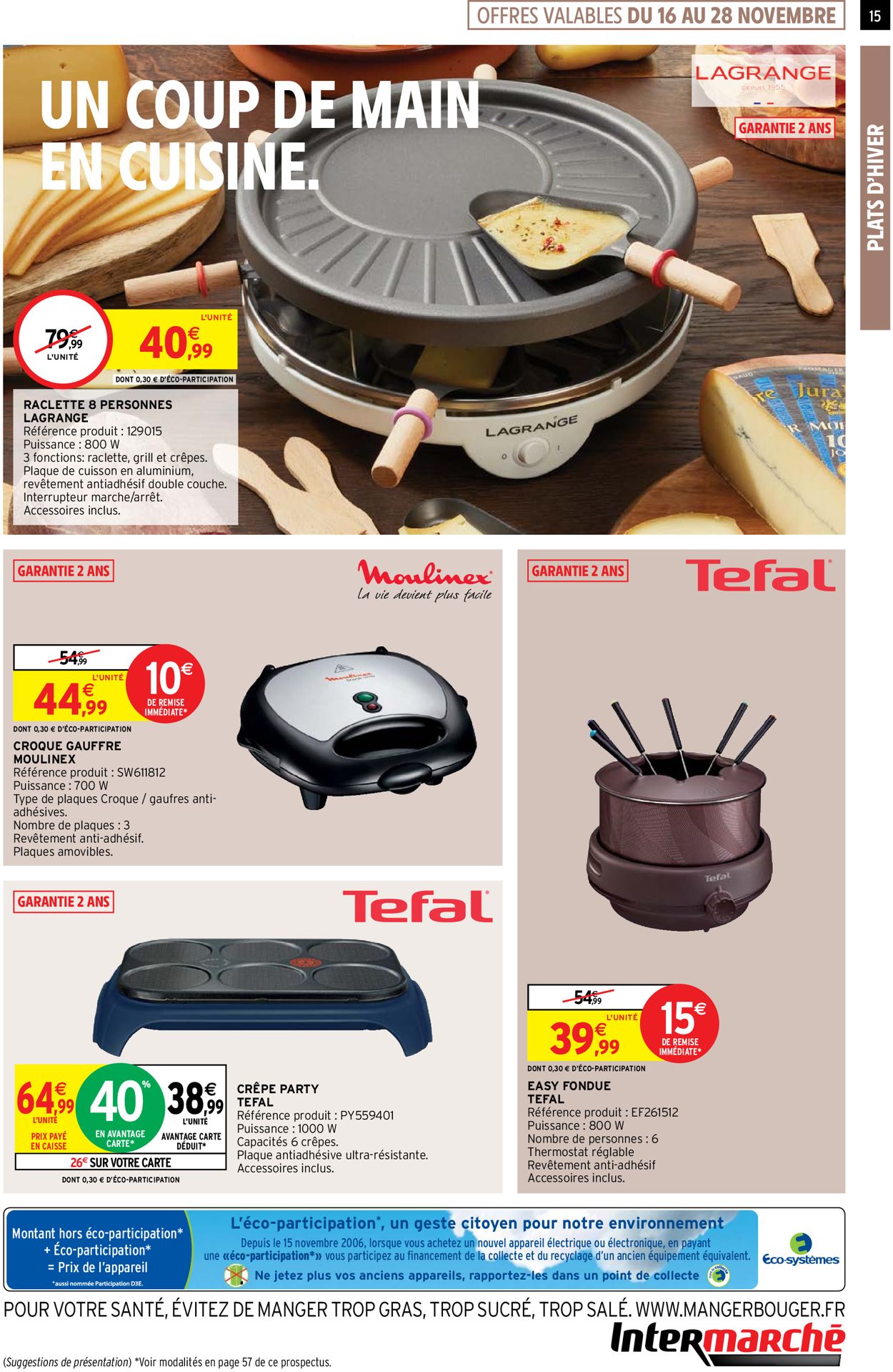 Intermarché  BLACK FRIDAY 2021 Catalogue - 16.11-21.11.2021 (Page 15)