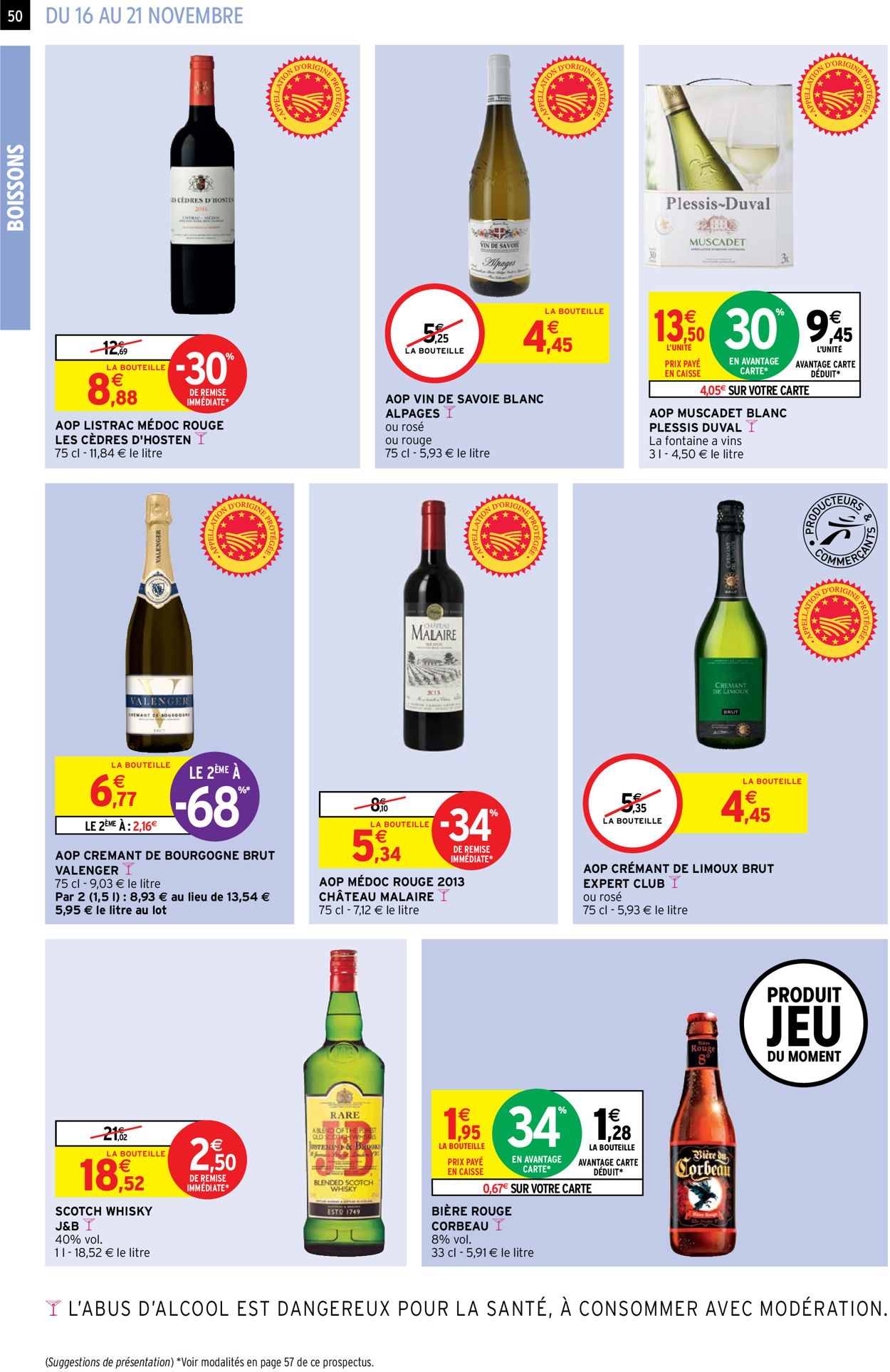 Intermarché  BLACK FRIDAY 2021 Catalogue - 16.11-21.11.2021 (Page 50)