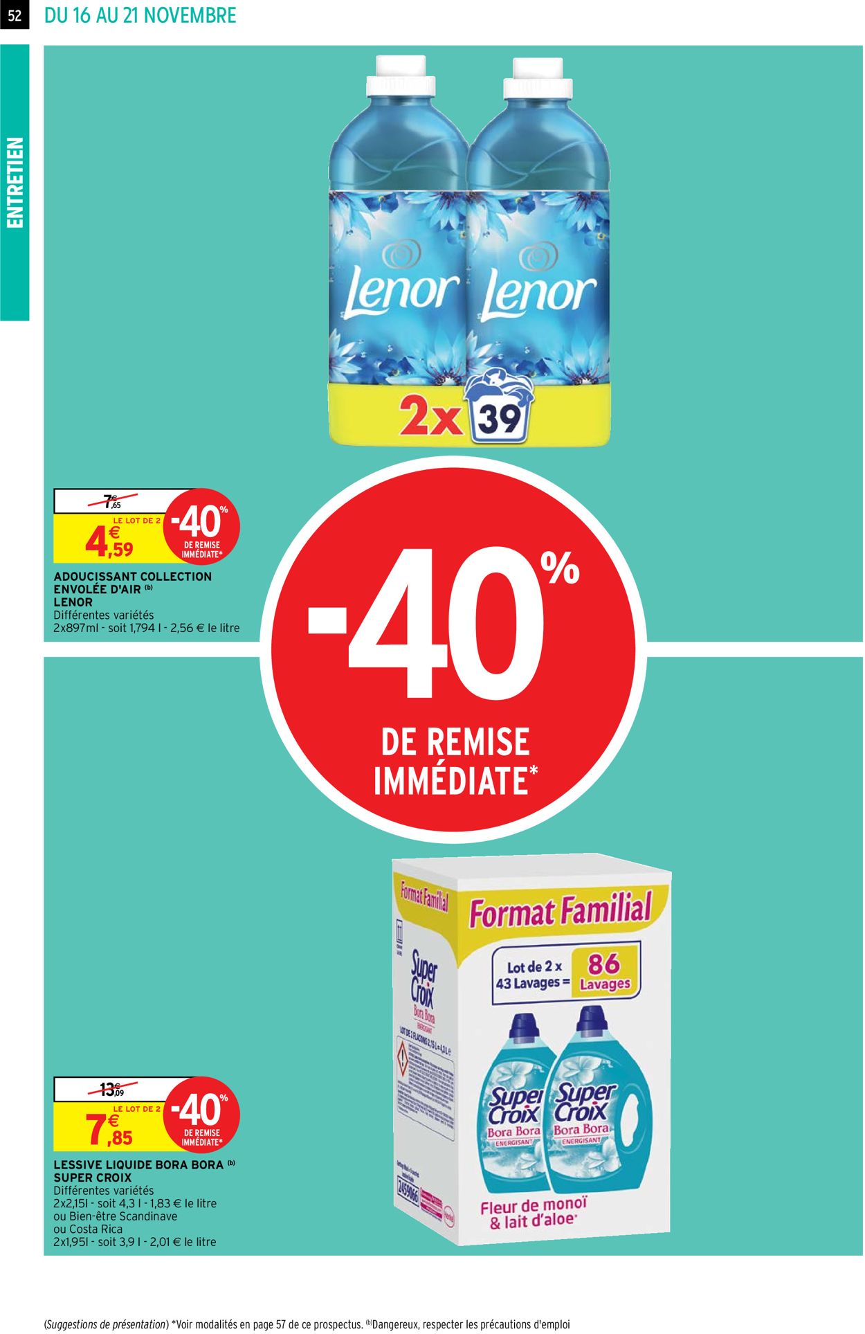 Intermarché  BLACK FRIDAY 2021 Catalogue - 16.11-21.11.2021 (Page 52)