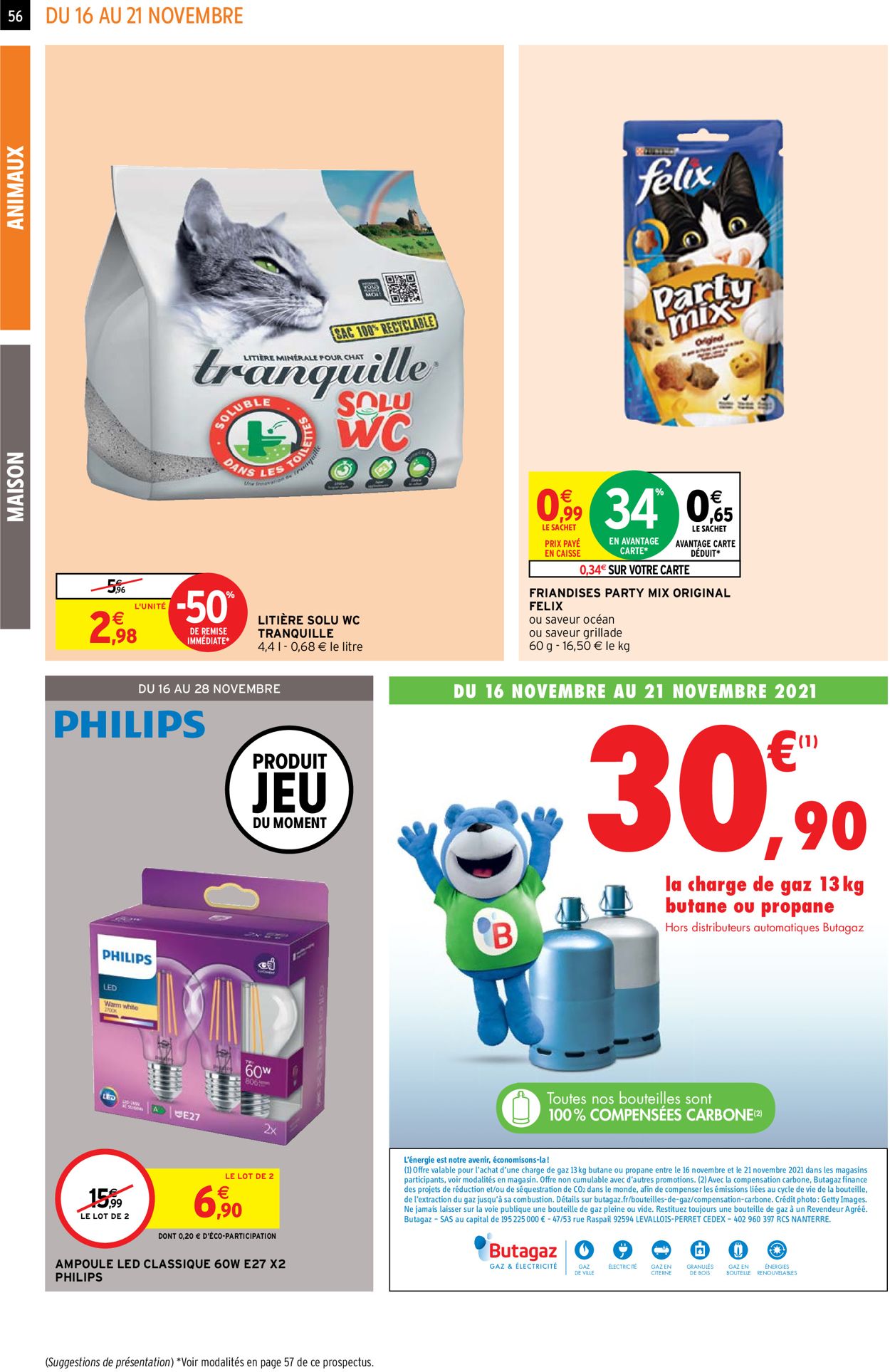 Intermarché  BLACK FRIDAY 2021 Catalogue - 16.11-21.11.2021 (Page 56)