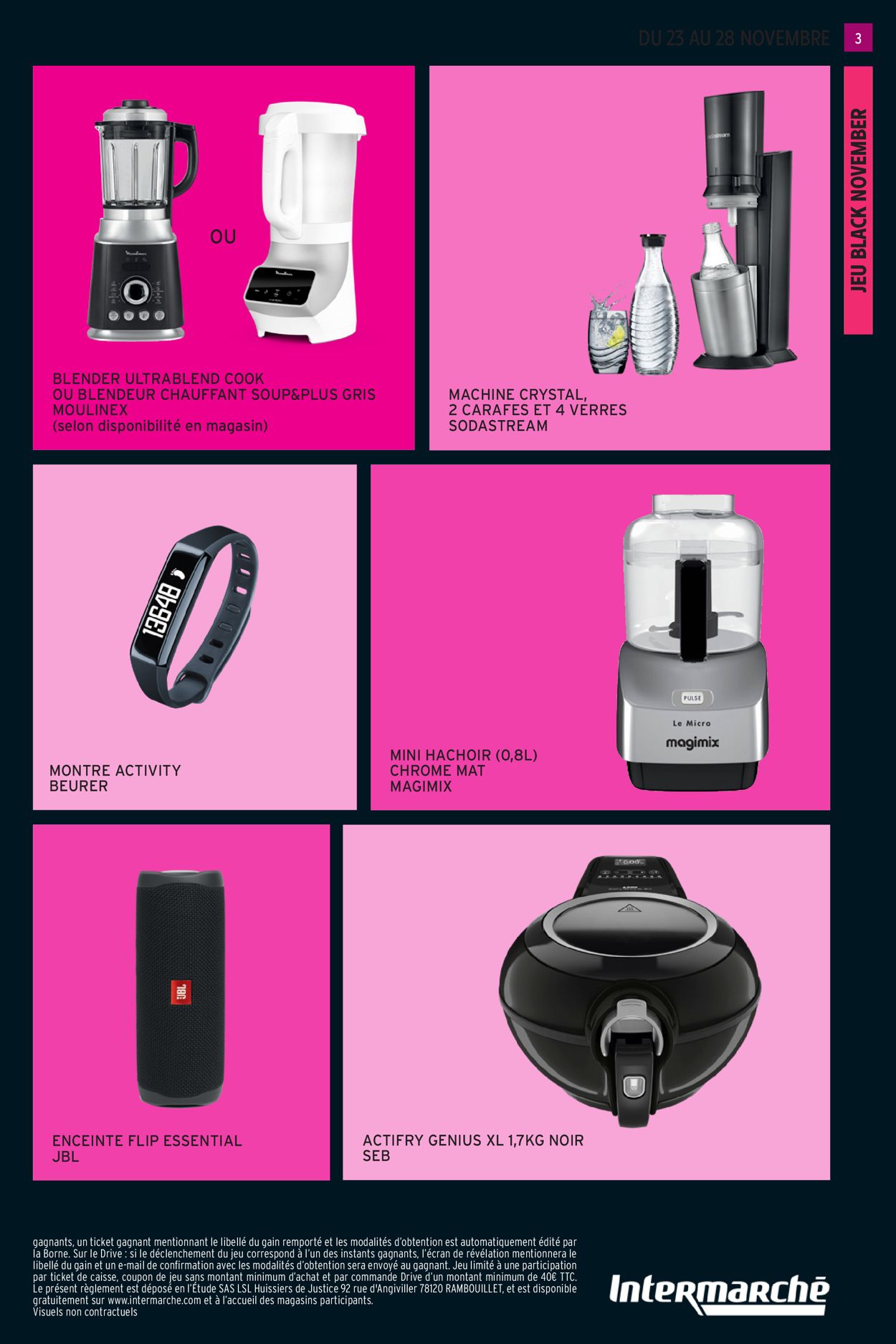 Intermarché  BLACK WEEK 2021 Catalogue - 23.11-28.11.2021 (Page 3)