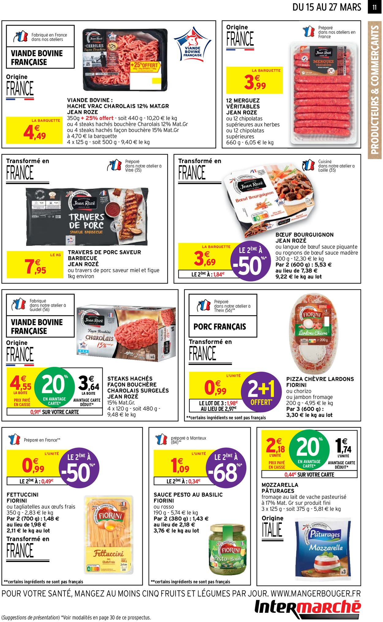 Intermarché Catalogue - 15.03-27.03.2022 (Page 11)