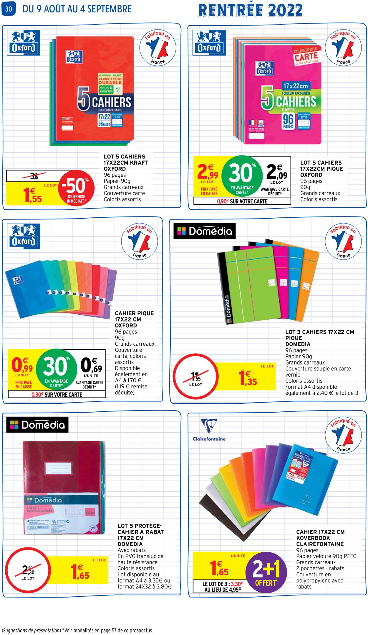 Intermarché Catalogue - 09.08-04.09.2022 (Page 30)