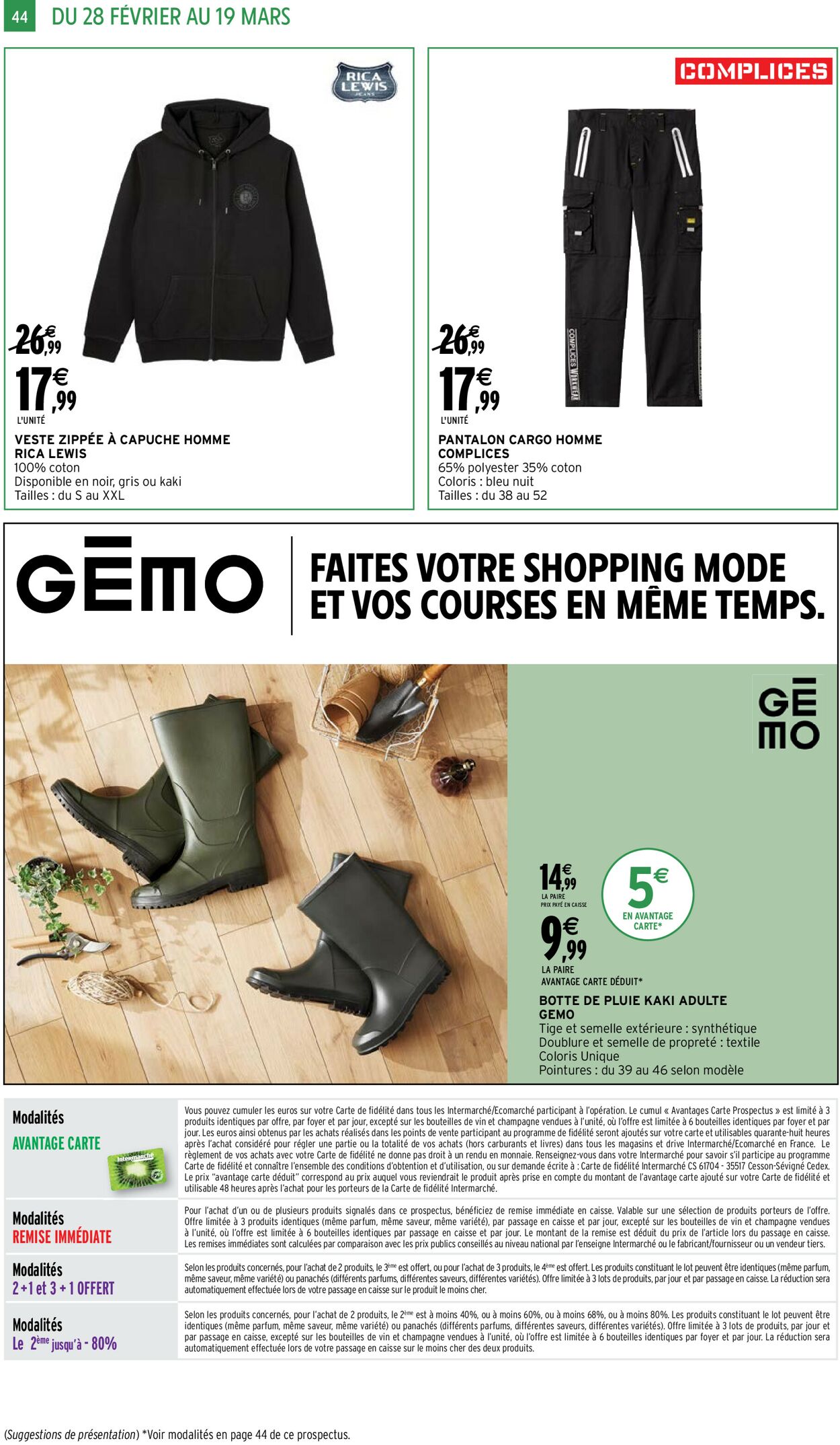 Intermarché Catalogue - 28.02-19.03.2023 (Page 44)