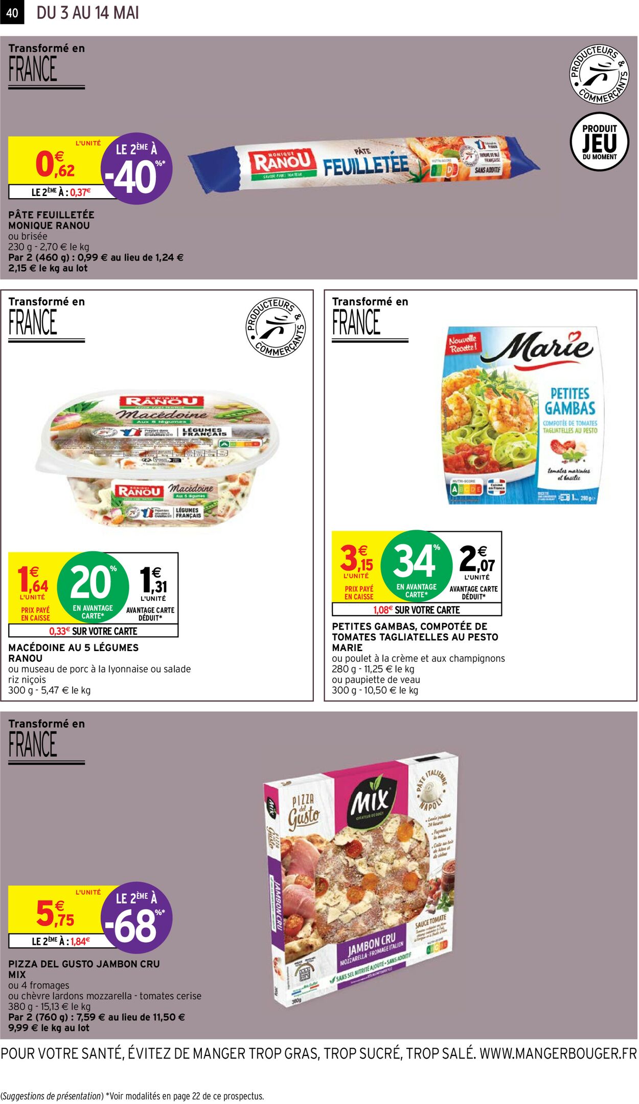 Intermarché Catalogue - 03.05-14.05.2023 (Page 40)
