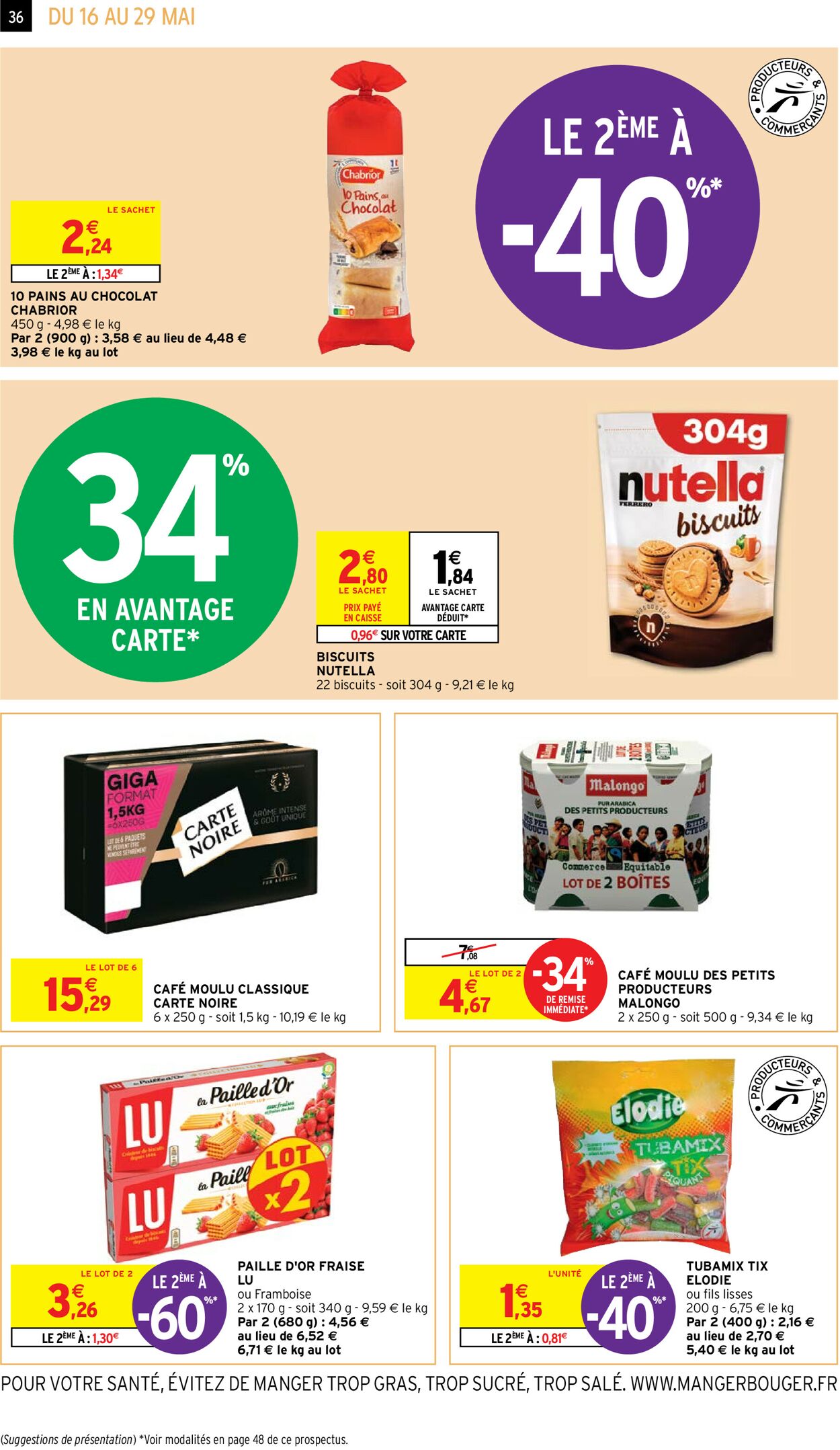 Intermarché Catalogue - 16.05-29.05.2023 (Page 36)