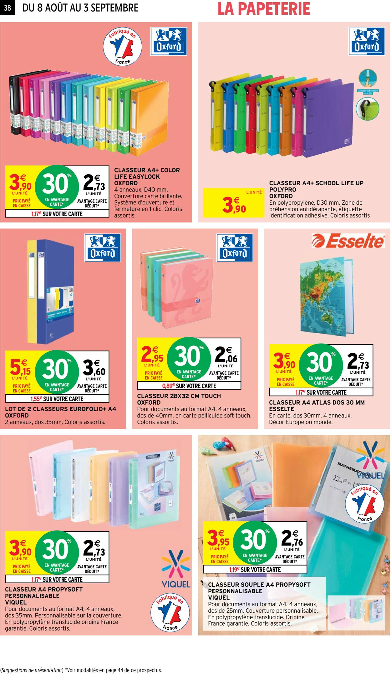 Intermarché Catalogue - 08.08-03.09.2023 (Page 38)
