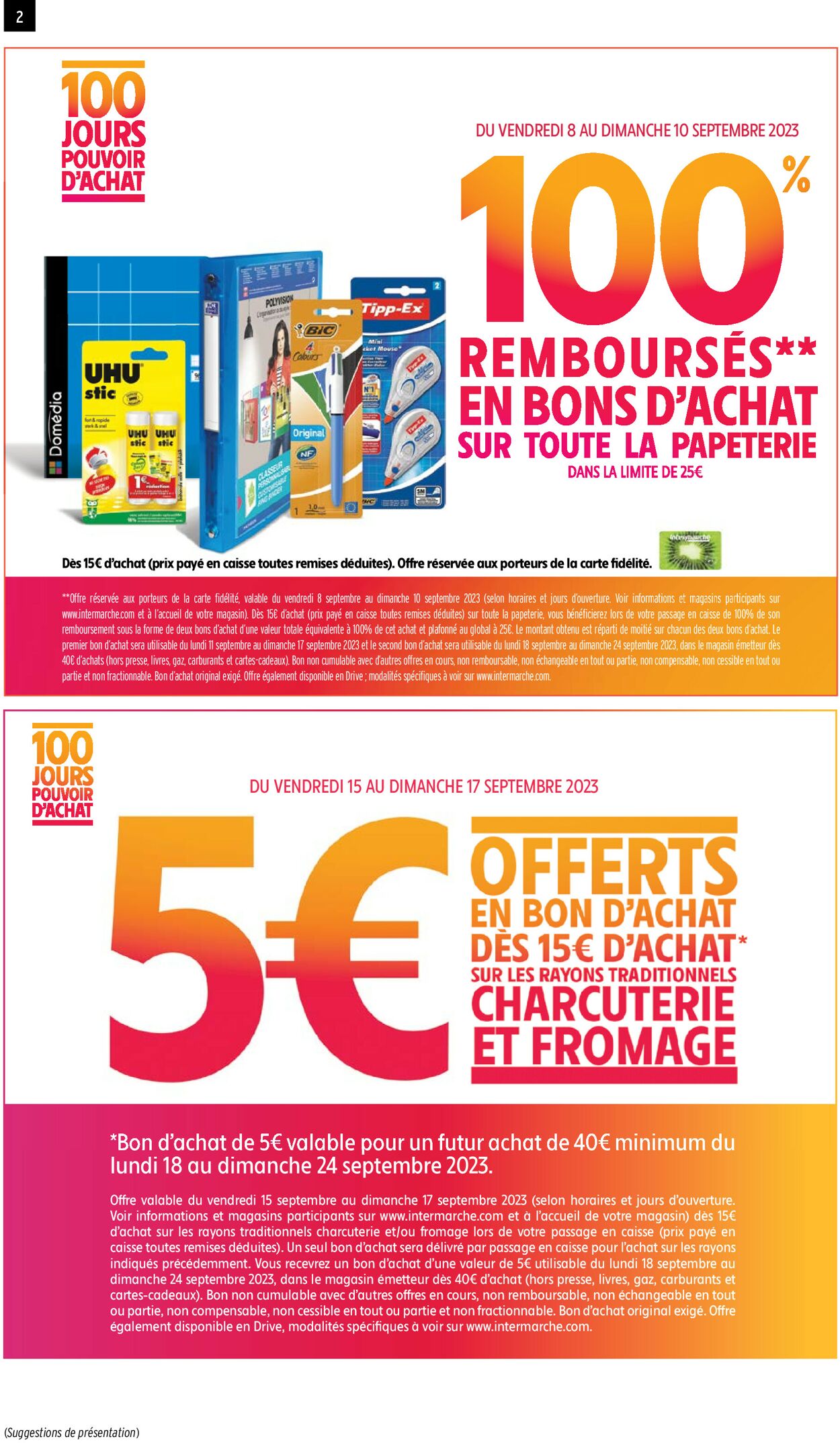 Intermarché Catalogue - 05.09-17.09.2023 (Page 2)