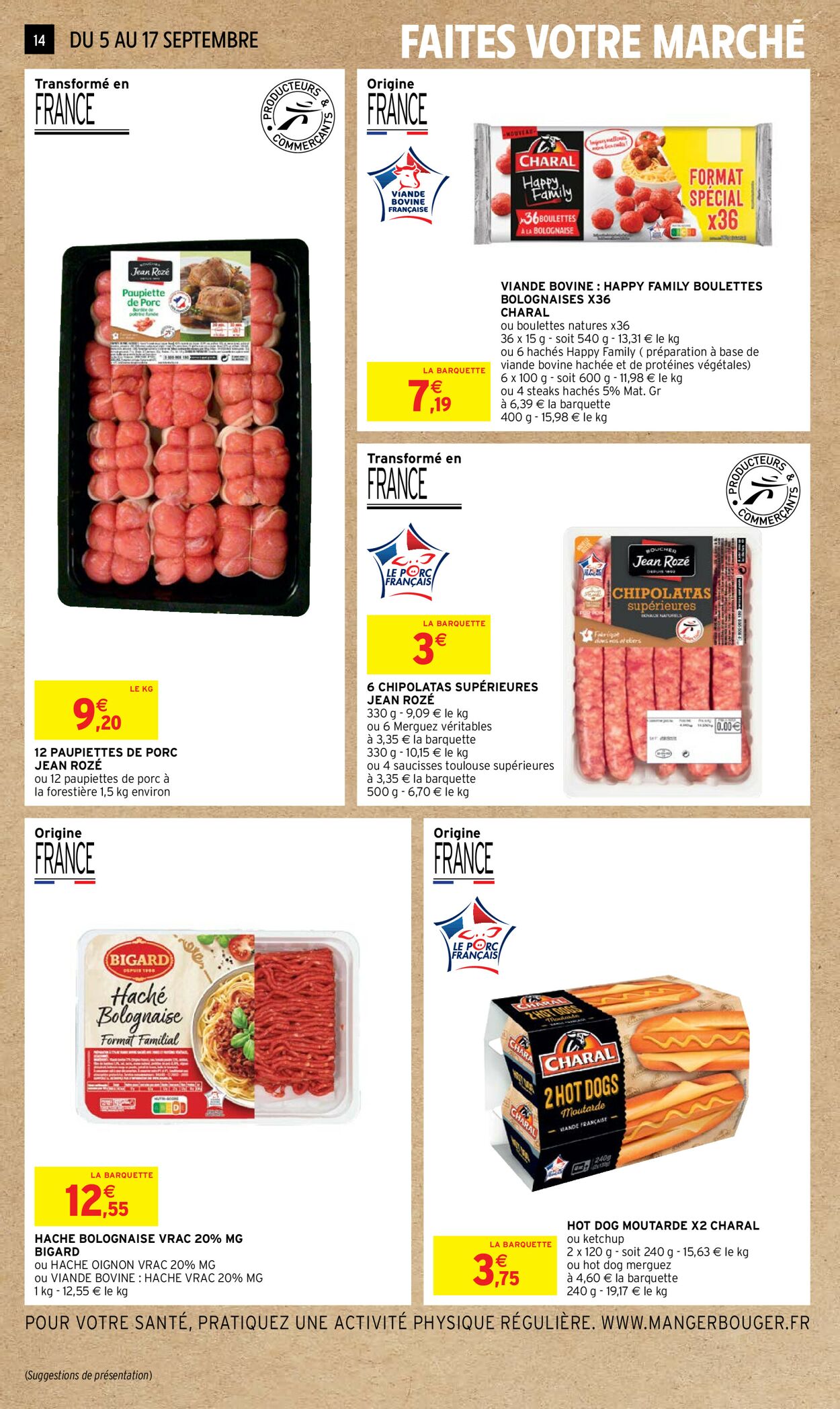Intermarché Catalogue - 05.09-17.09.2023 (Page 14)