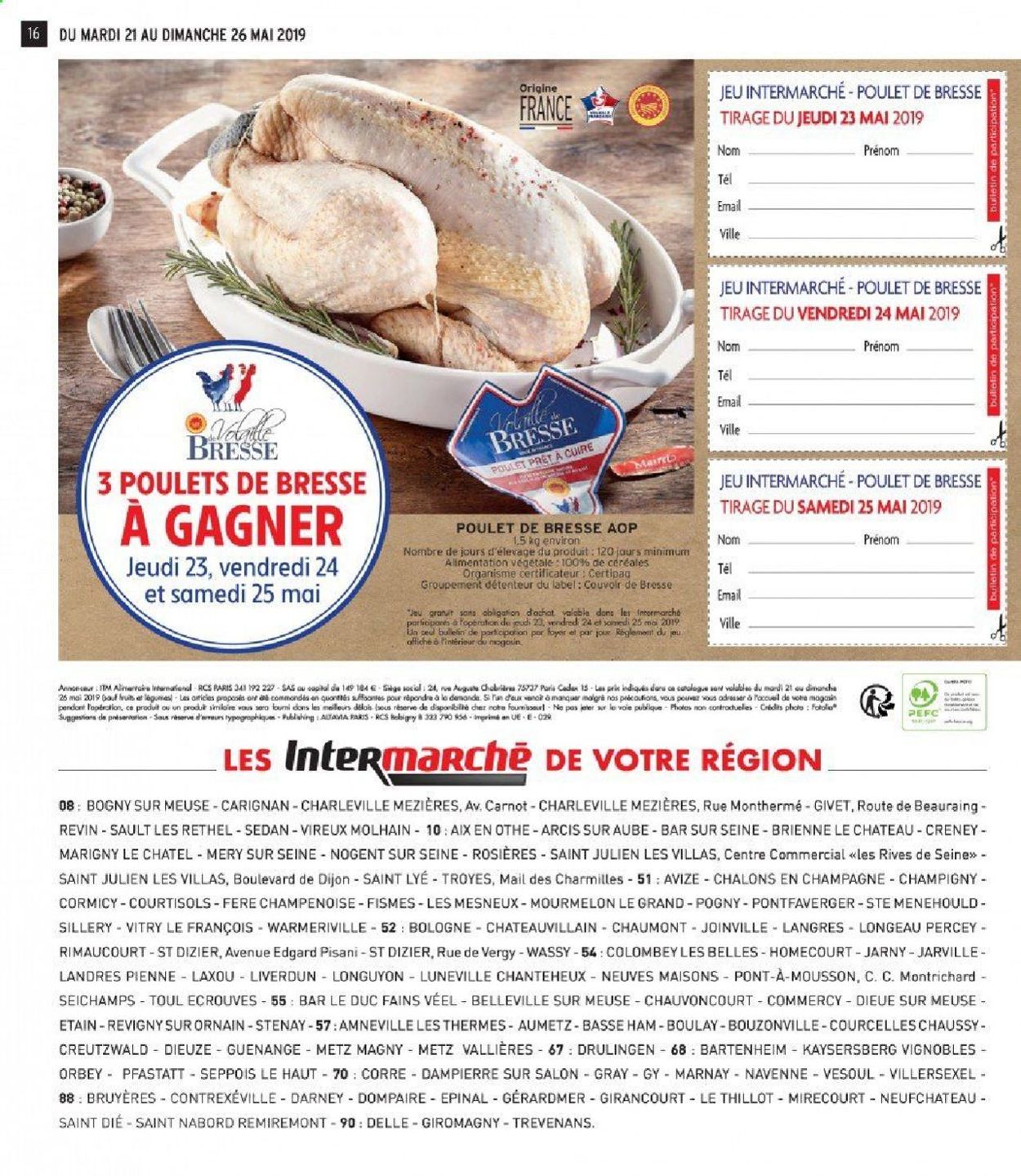 Intermarché Catalogue - 21.05-26.05.2019 (Page 16)