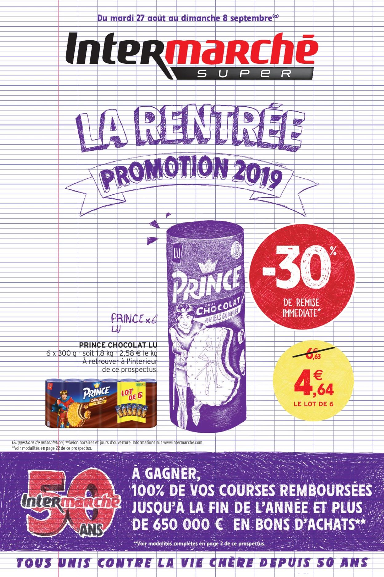 Intermarché Catalogue - 27.08-08.09.2019