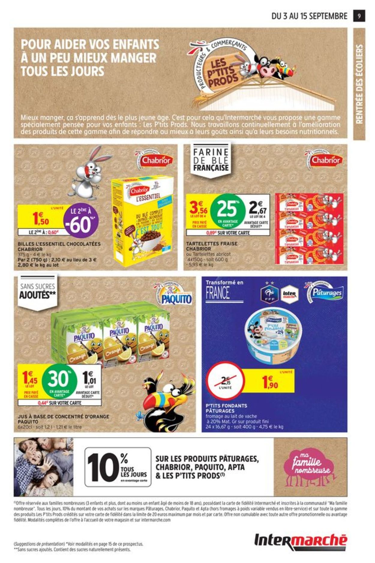 Intermarché Catalogue - 03.09-15.09.2019 (Page 9)