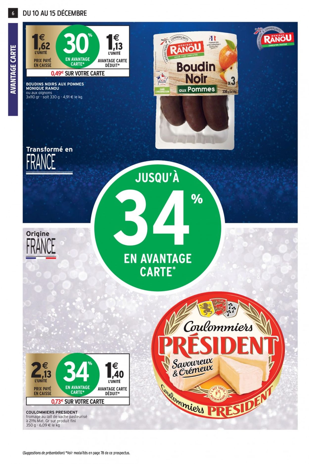 Intermarché catalogue de Noël 2019 Catalogue - 10.12-15.12.2019 (Page 6)