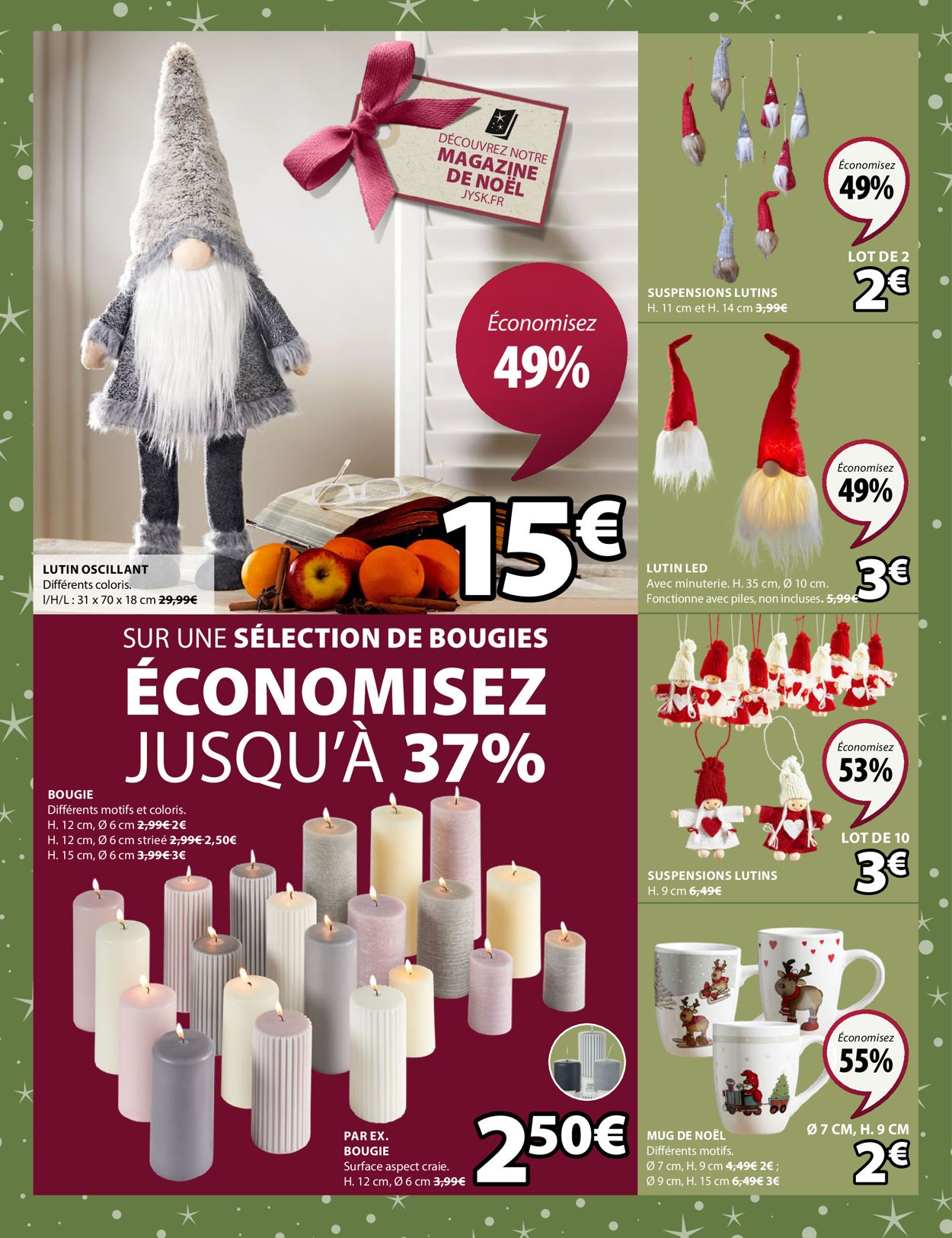 JYSK catalogue de Noël 2019 Catalogue - 03.12-09.12.2019 (Page 6)