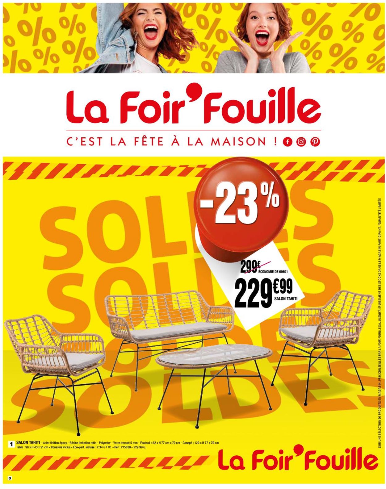 La Foir'Fouille Catalogue - 15.07-26.07.2020