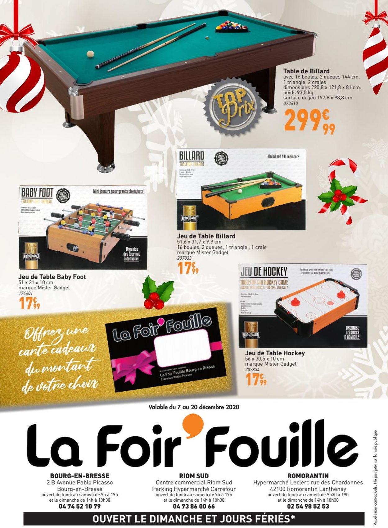 La Foir'Fouille Catalogue - 07.12-20.12.2020 (Page 12)