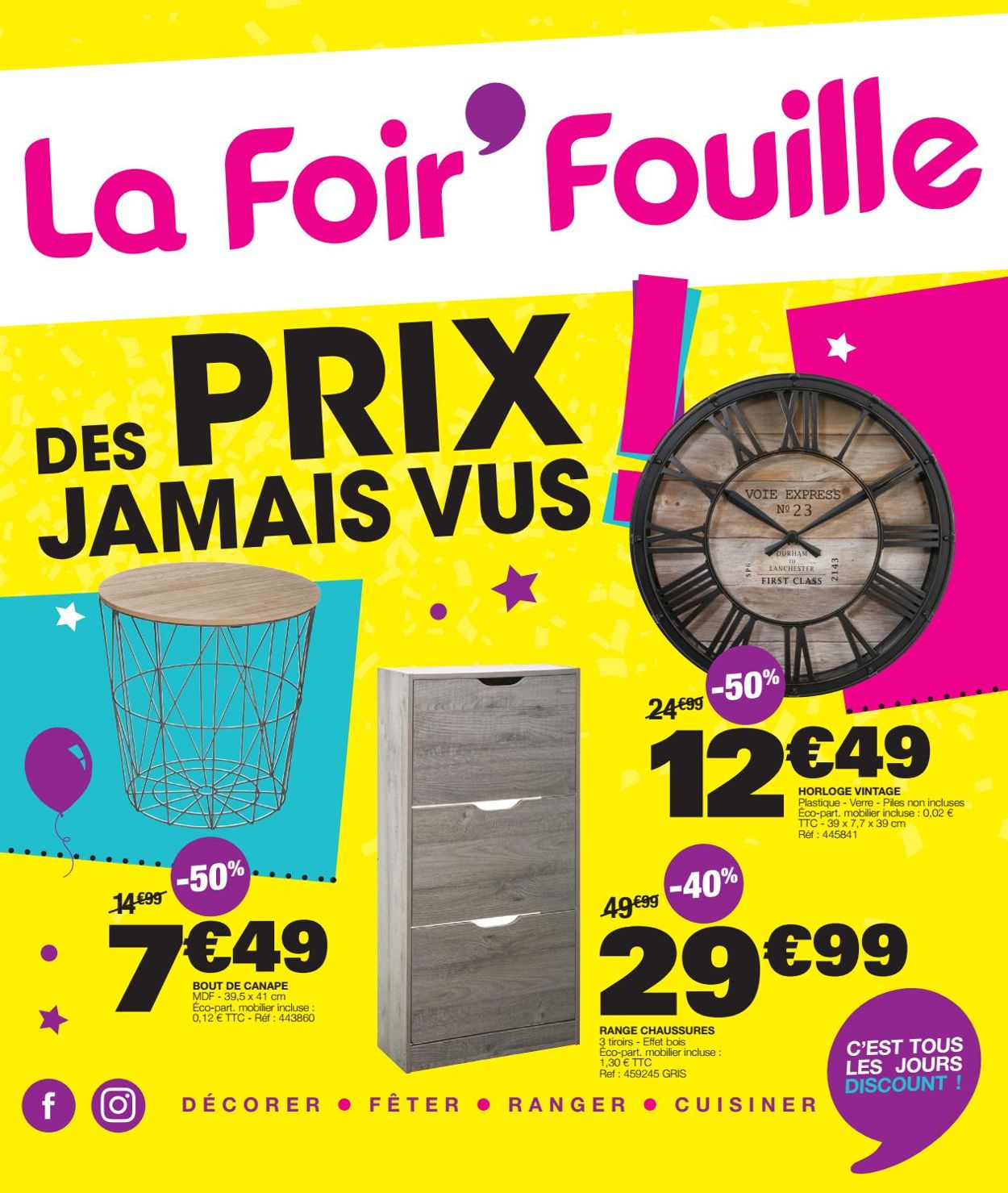 La Foir'Fouille Catalogue - 07.01-23.01.2021