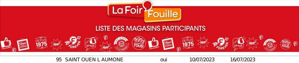 La Foir'Fouille Catalogue - 03.07-16.07.2023 (Page 7)