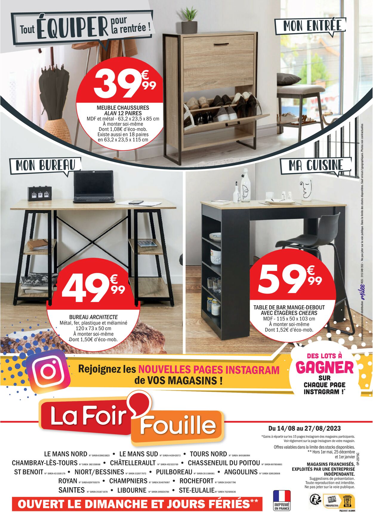 La Foir'Fouille Catalogue - 14.08-27.08.2023 (Page 16)