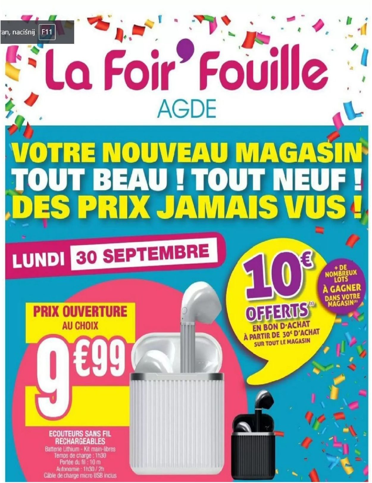 La Foir'Fouille Catalogue - 30.09-06.10.2019