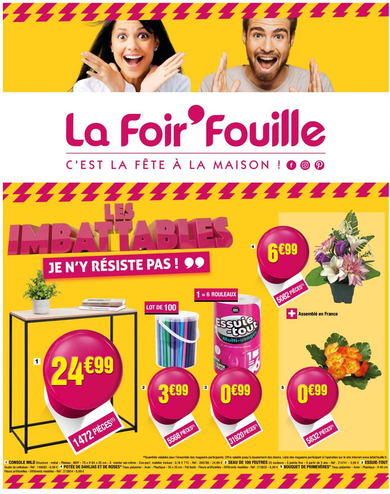 La Foir'Fouille Catalogue - 21.10-27.10.2019