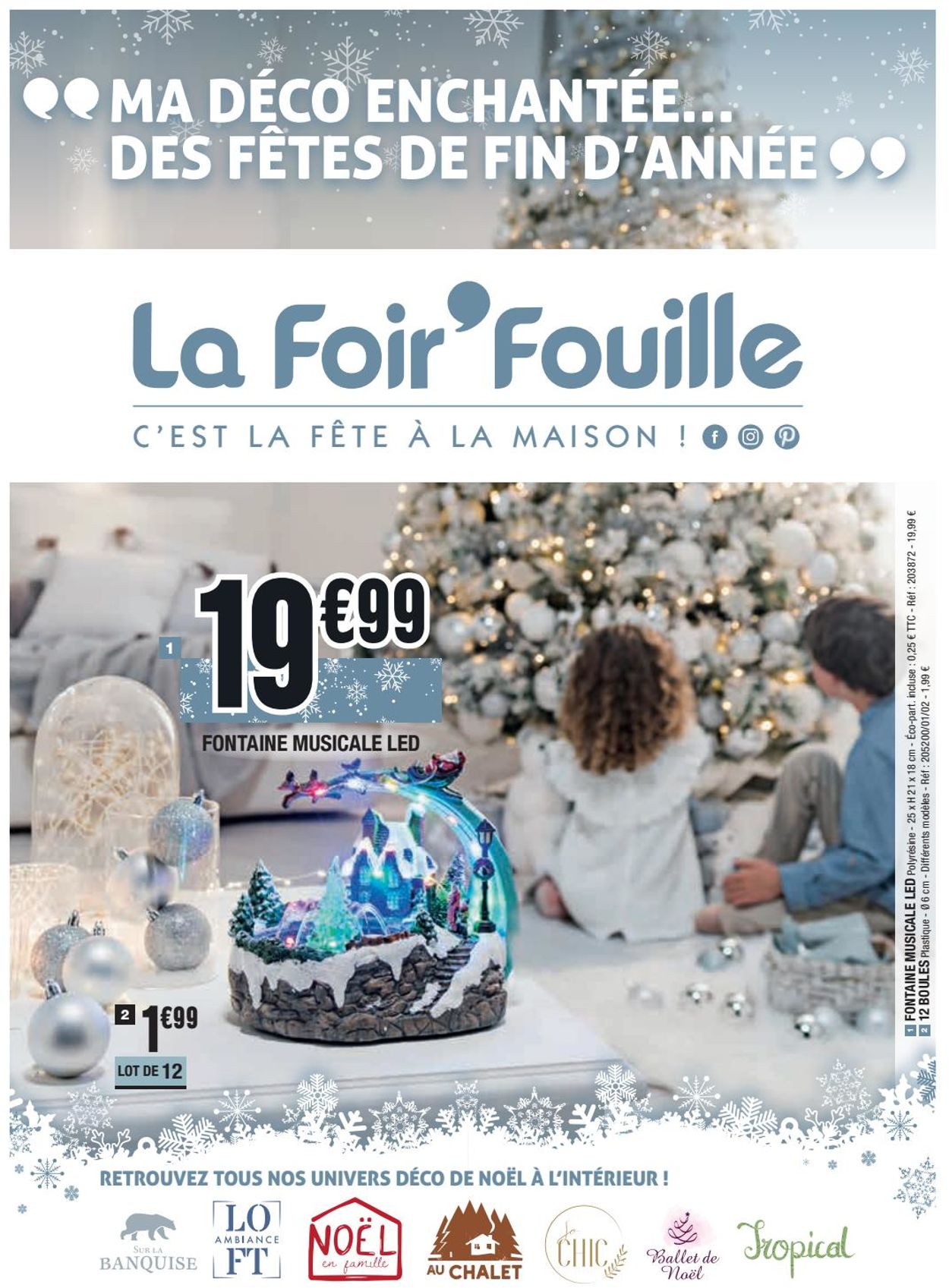 La Foir'Fouille catalogue de Noël 2019 Catalogue - 18.11-24.11.2019