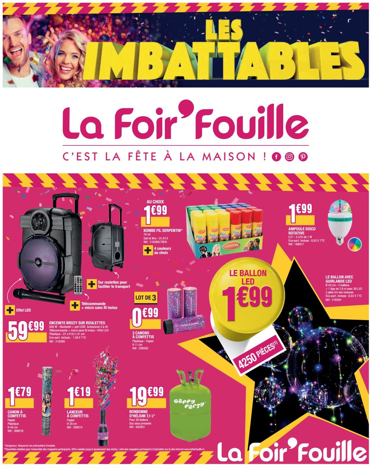 La Foir'Fouille catalogue de Noël 2019 Catalogue - 16.12-24.12.2019