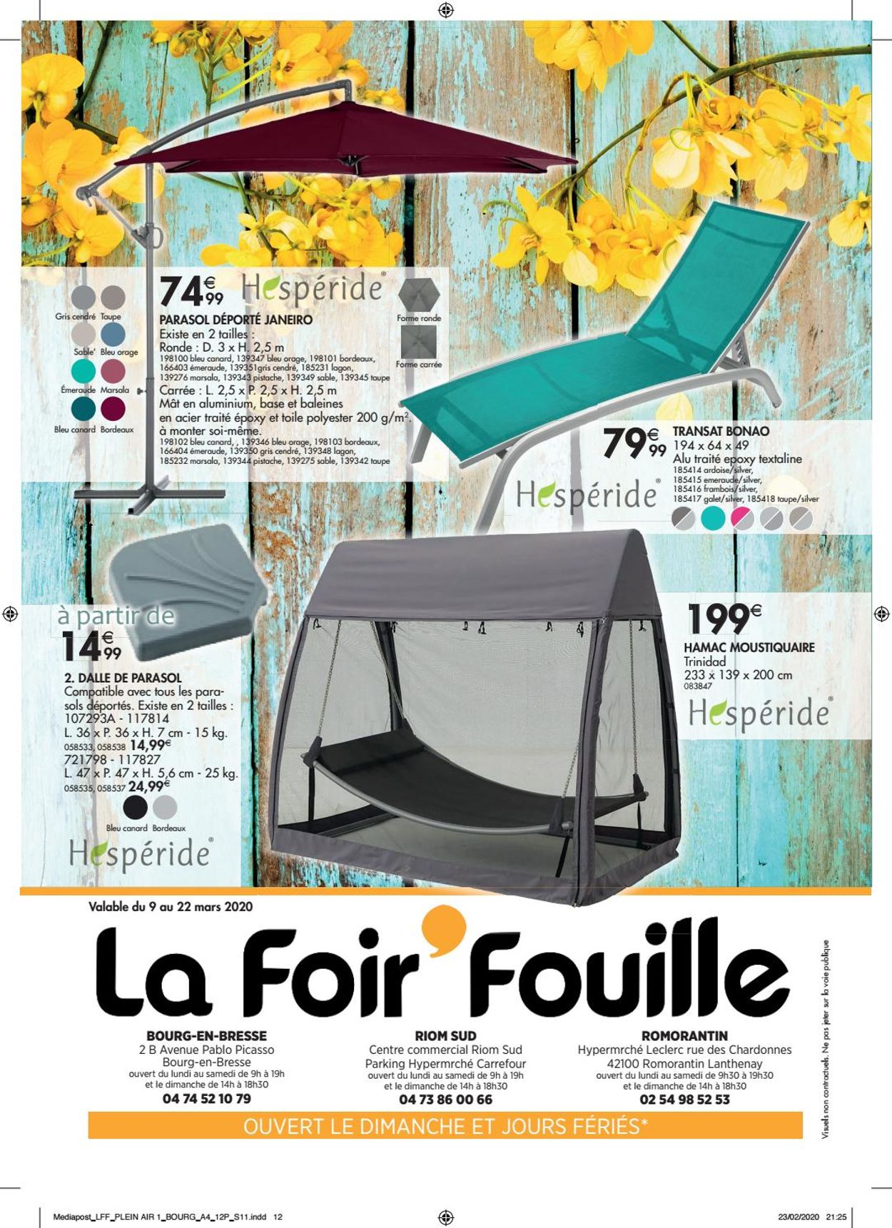 La Foir'Fouille Catalogue - 08.04-31.05.2020 (Page 12)